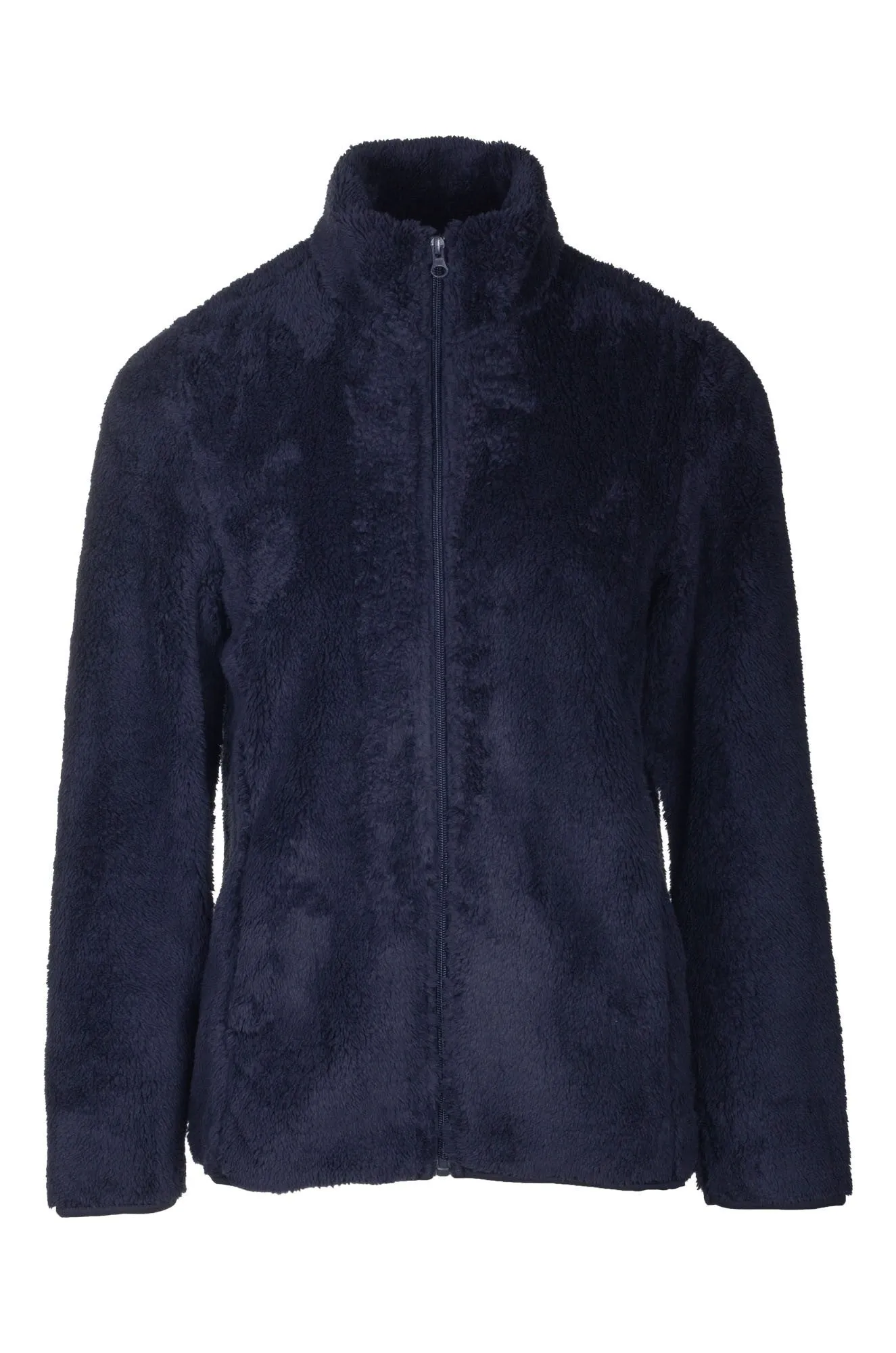 Teddy Fleece Jacket | NAVY | 3421B1 Bonded Fabric EcoFriendly Water Repellency