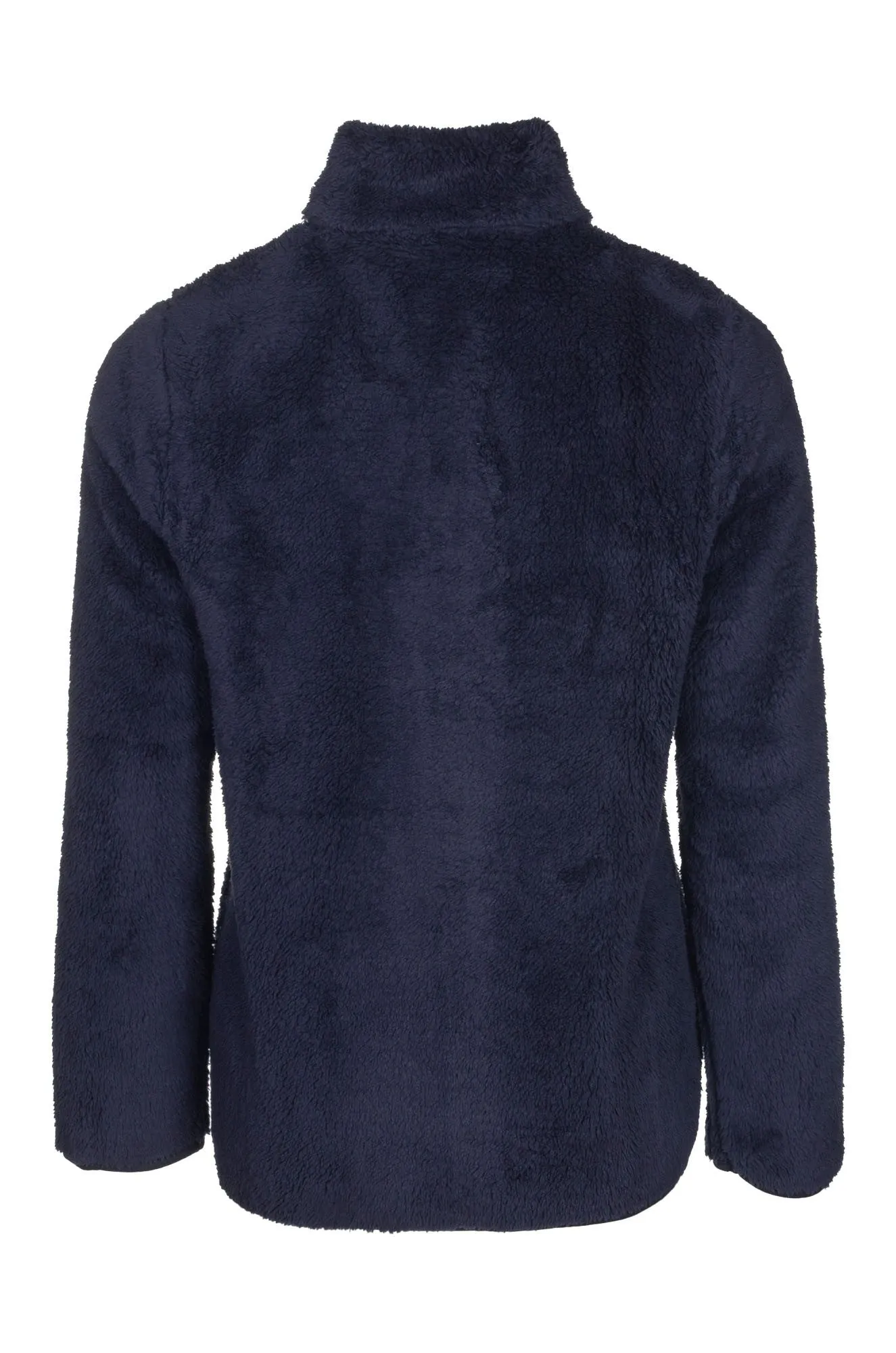 Heat Sealed Zippers CompressionResistant Teddy Fleece Jacket | NAVY | 3421B1
