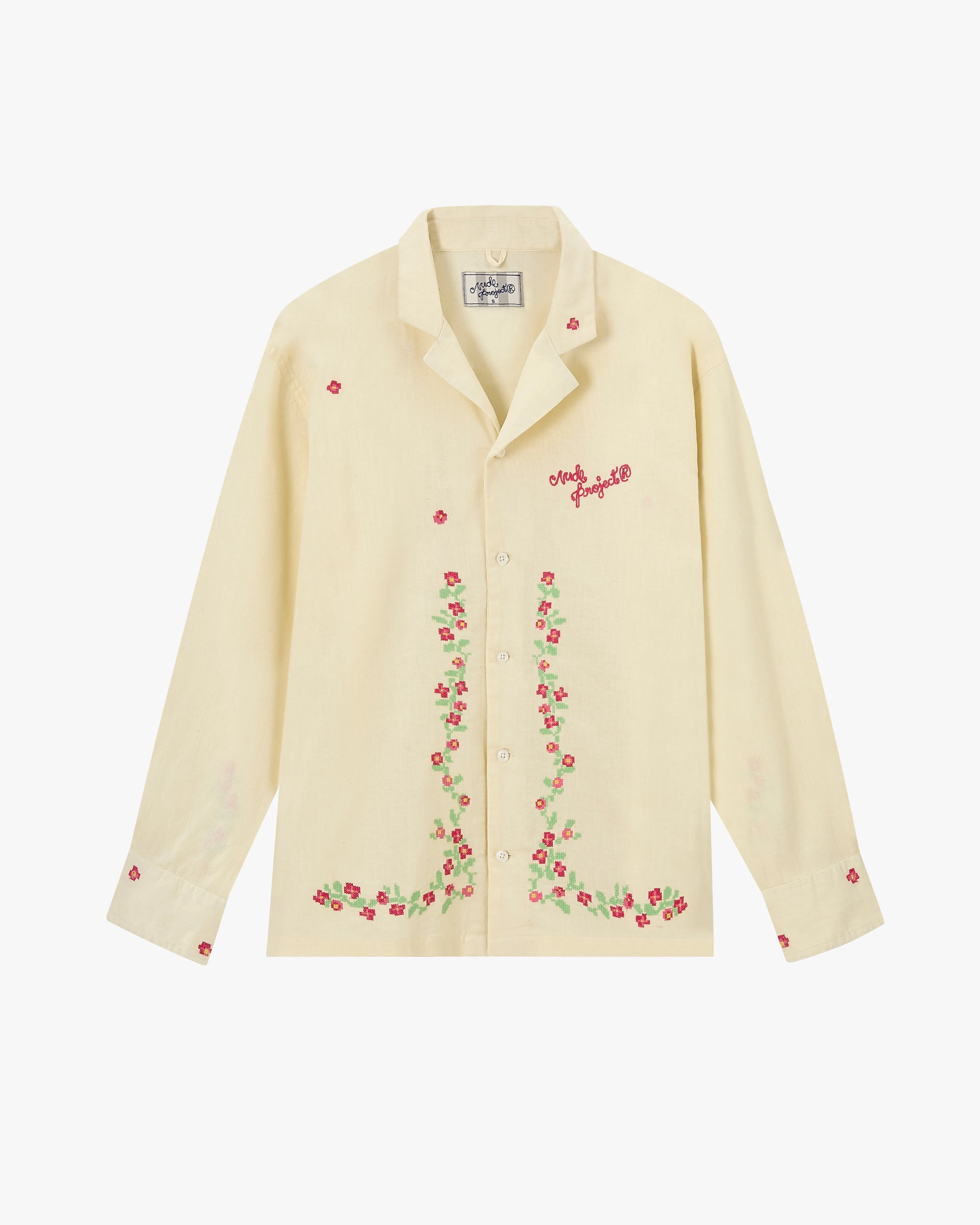 ReflectiveTrimDetails Cloud Shirt Ivory