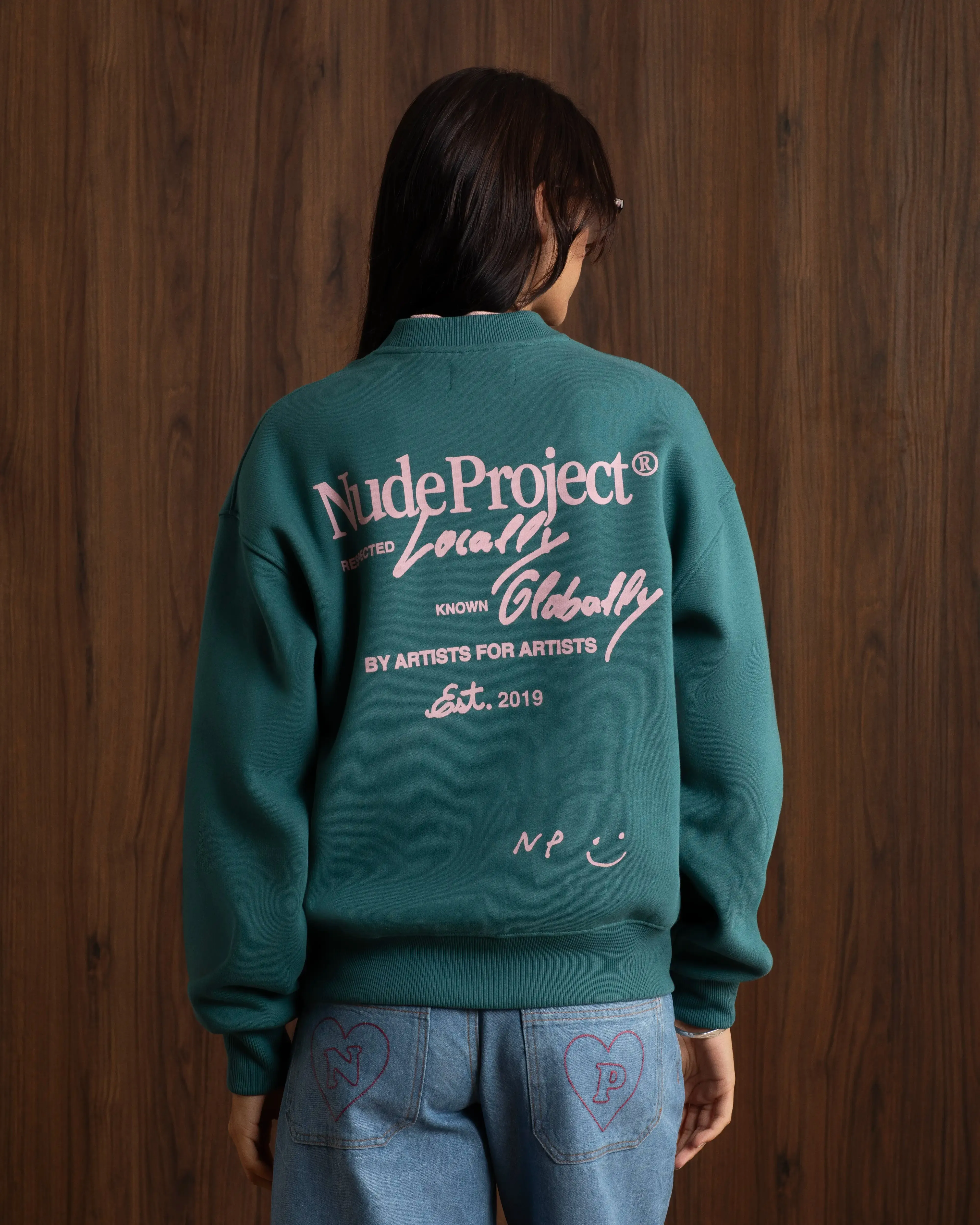 Comfy and Cozy Global Soon Sweatshirt Green