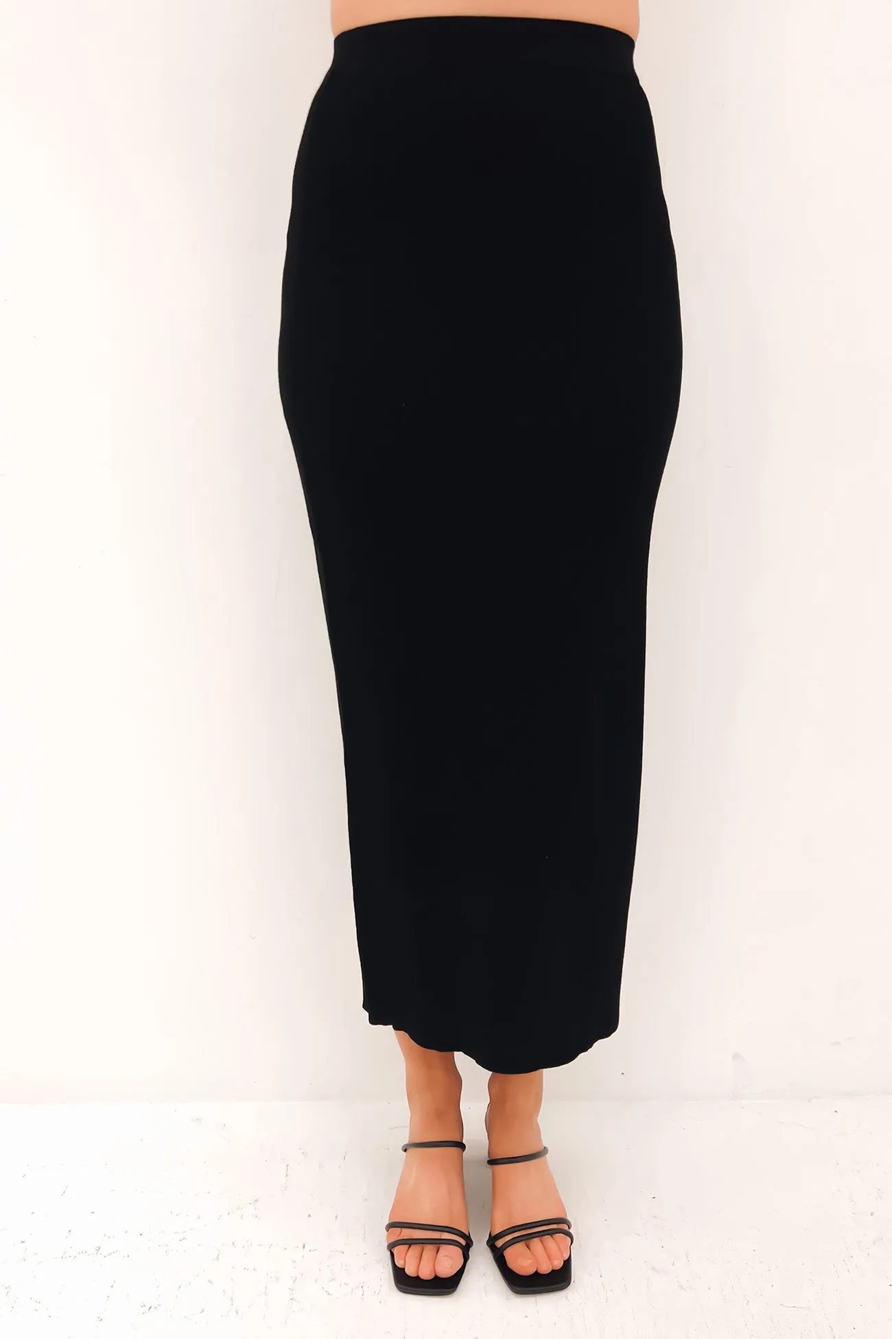 Opaque Lining Freya Skirt Black