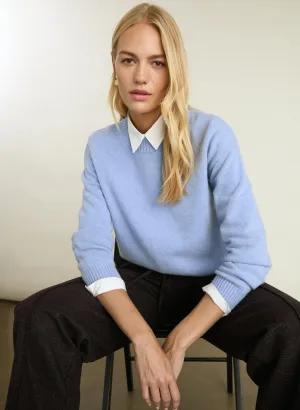 Phyllis Wool Blend Jumper OdorResistant Fiber