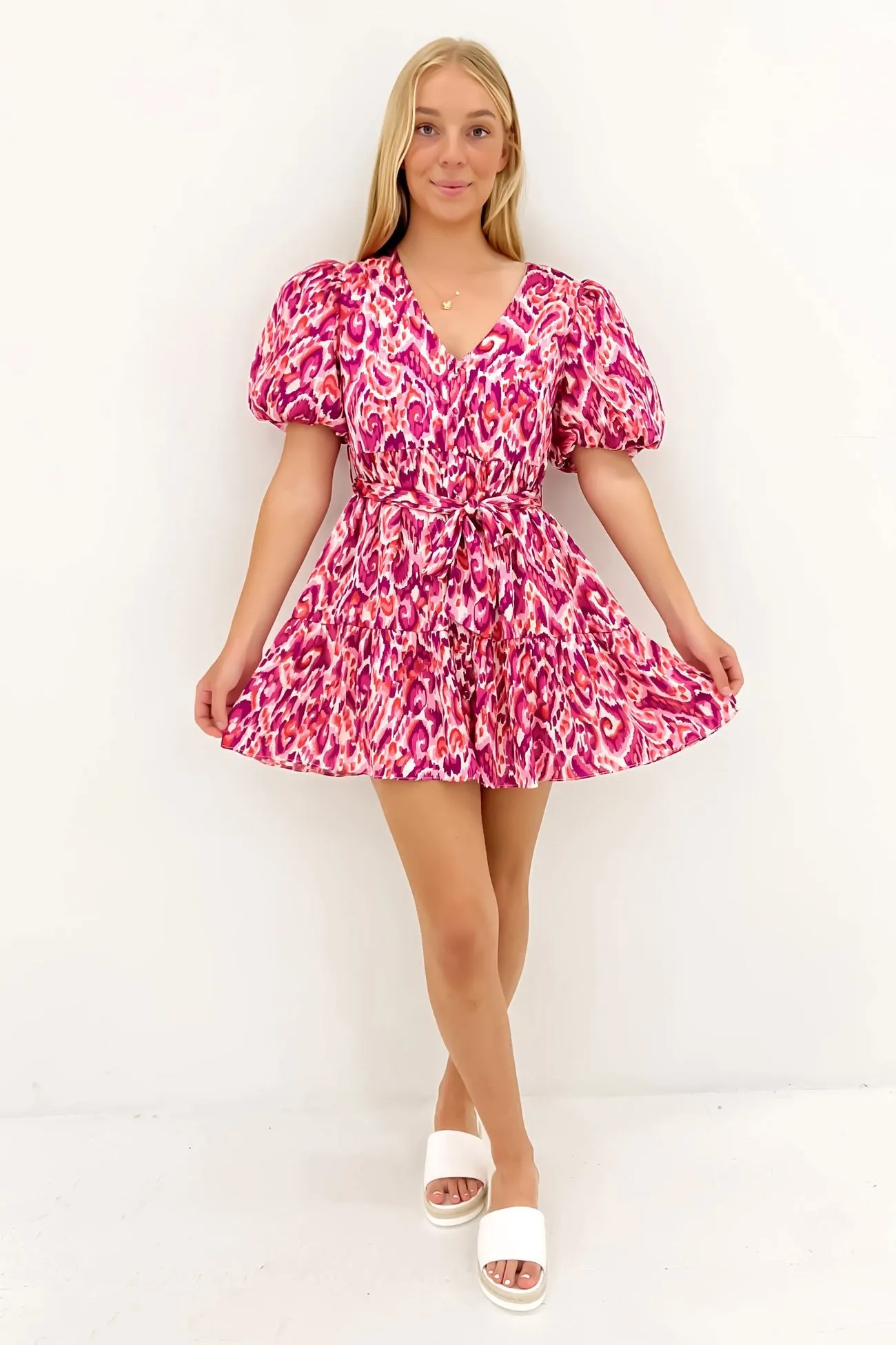Light Appeal Cozy and Comfortable Heartfelt Dress Pink