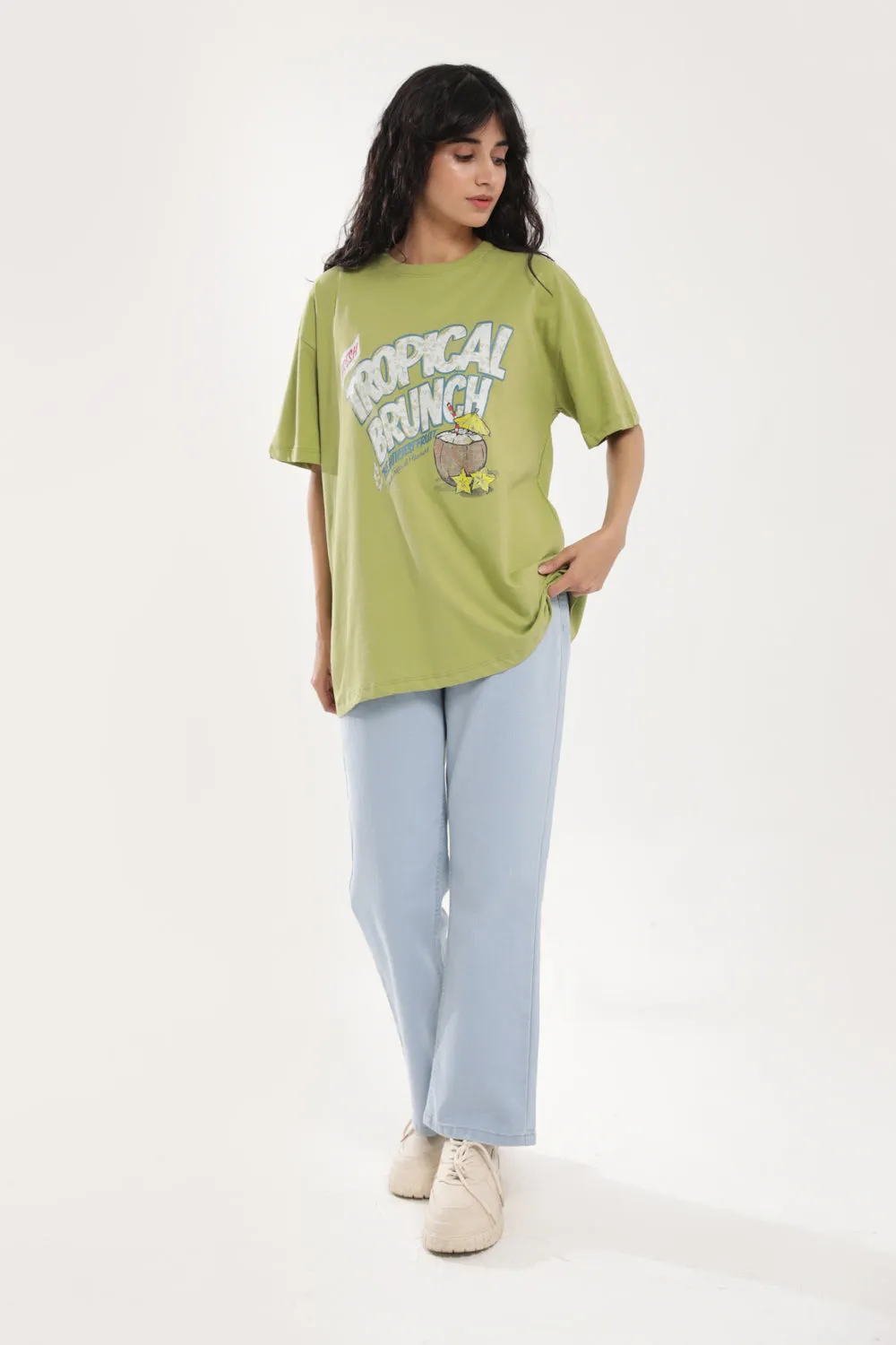 OVERSIZED GRAPHIC TEE Weekend Wear