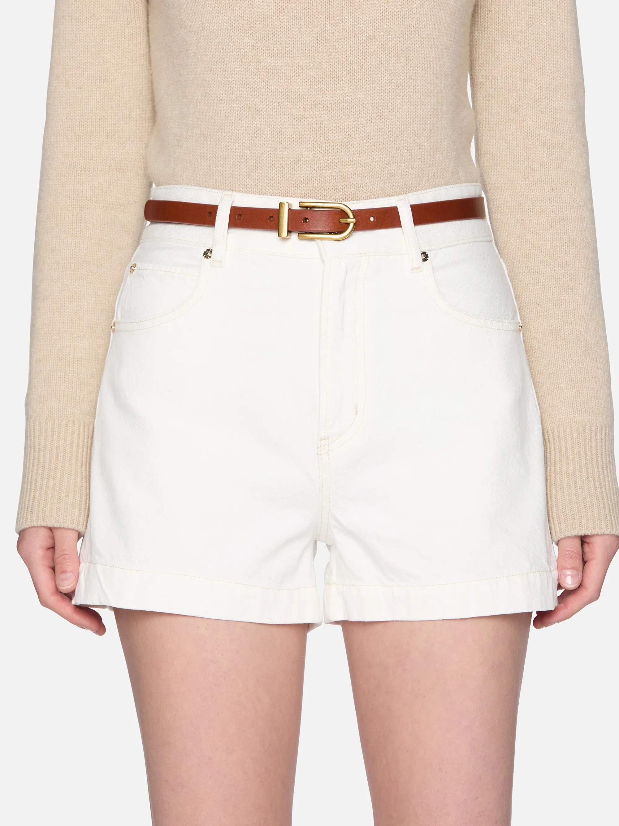The Charm Short -- Au Natural Clean Chilly Layering