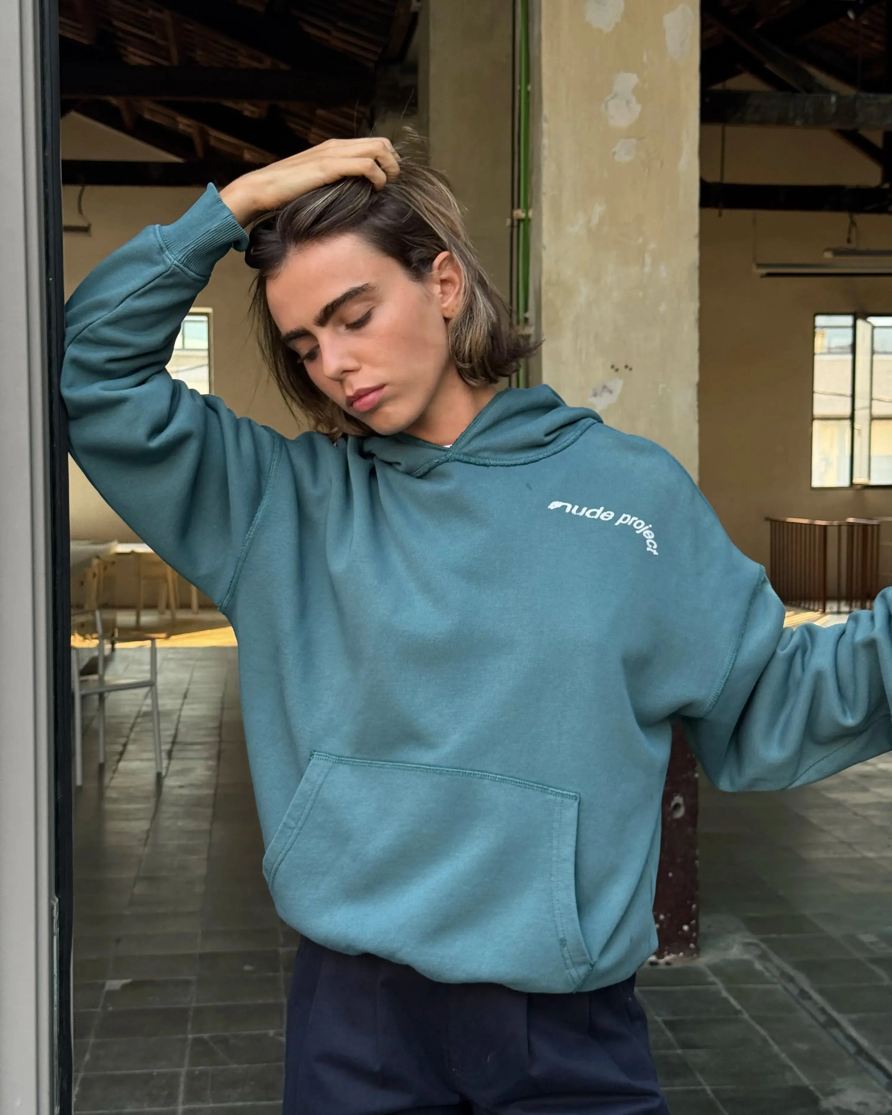 Gallery Hoodie Green hypoallergenic Gift worthy