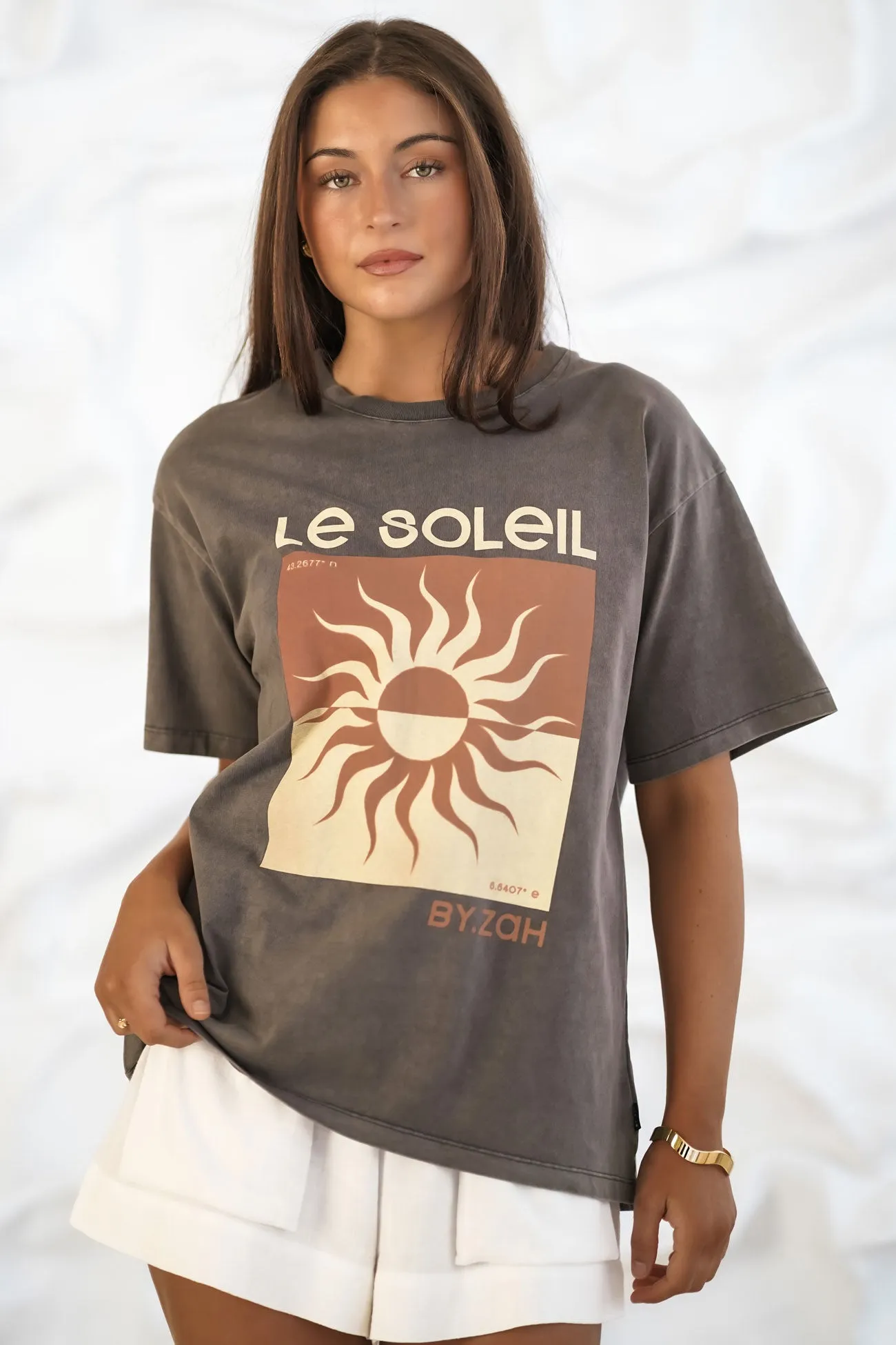 Breathable Layer Le Soleil Tee Charcoal