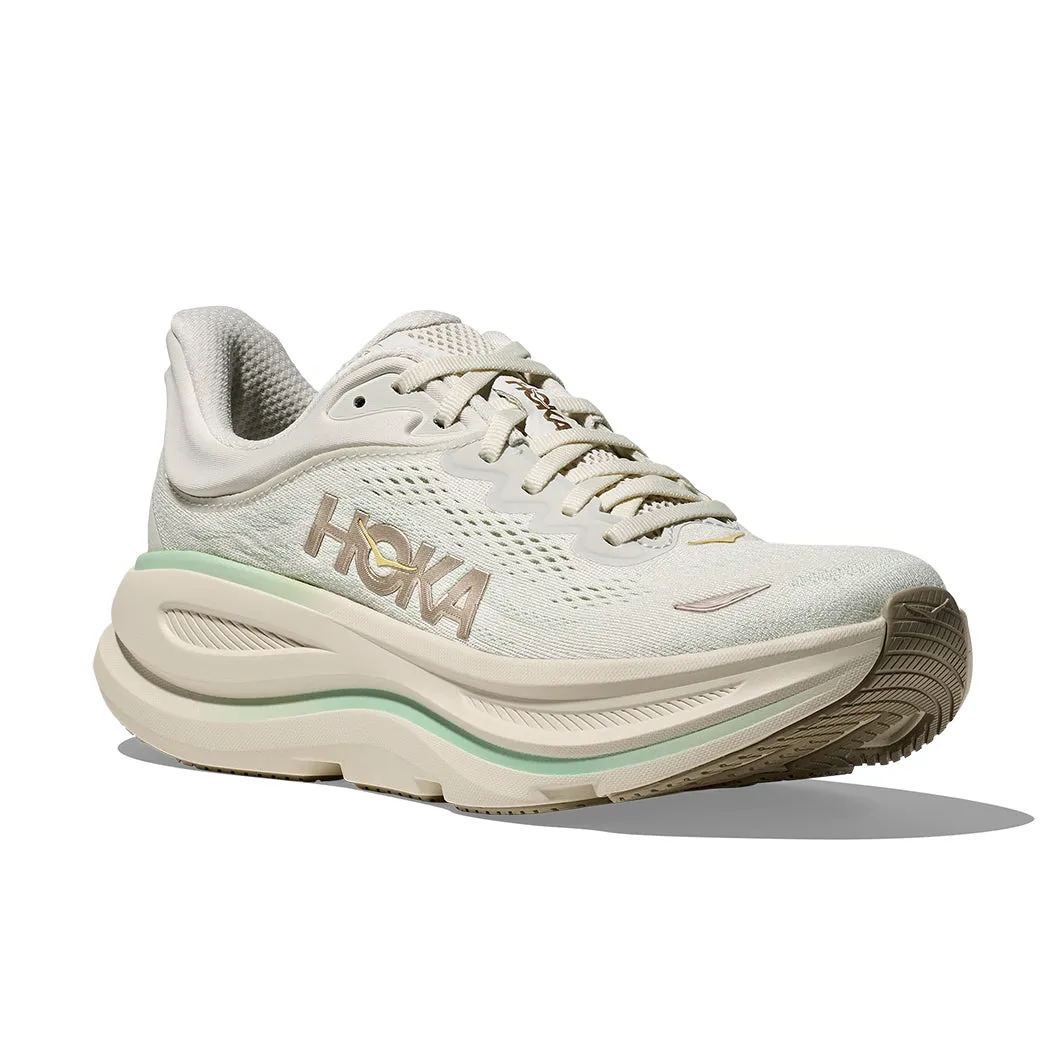 Vaporize Technology Womens Hoka Bondi 9 in Truffle Salt/Sea Glass