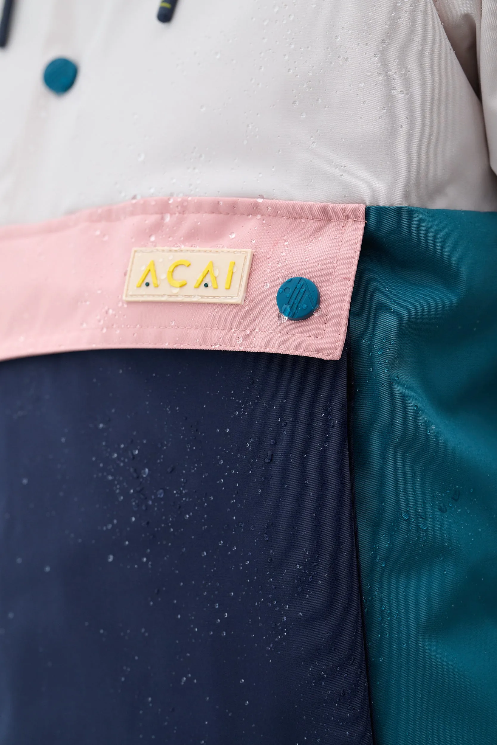 Glacier Waterproof Jacket - Wild Fern Roll Up Hood