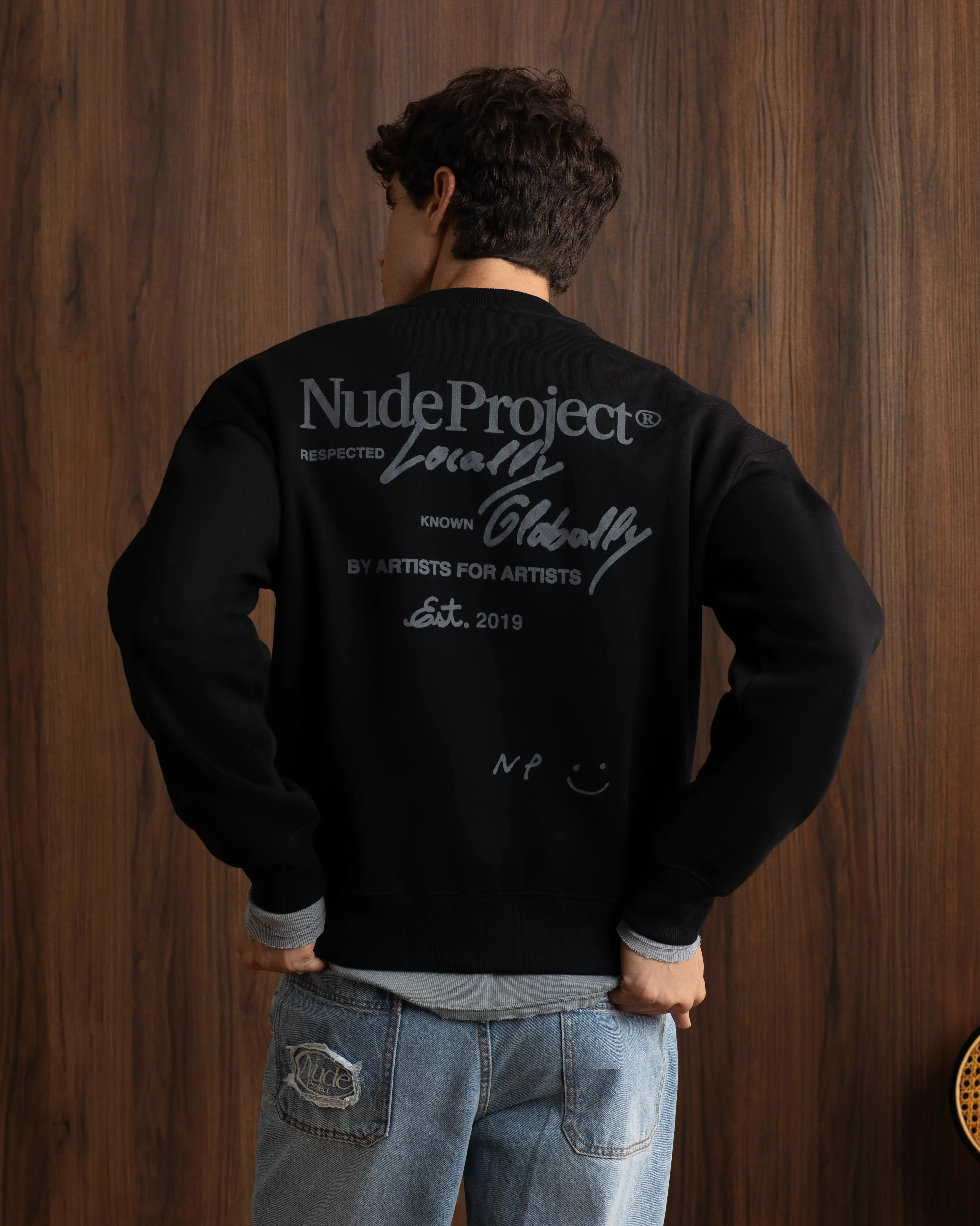 Unisex Comfort Global Soon Sweatshirt Black