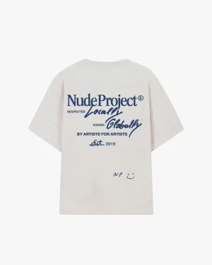 Ski Core Dream Base Global Soon Tee Grey