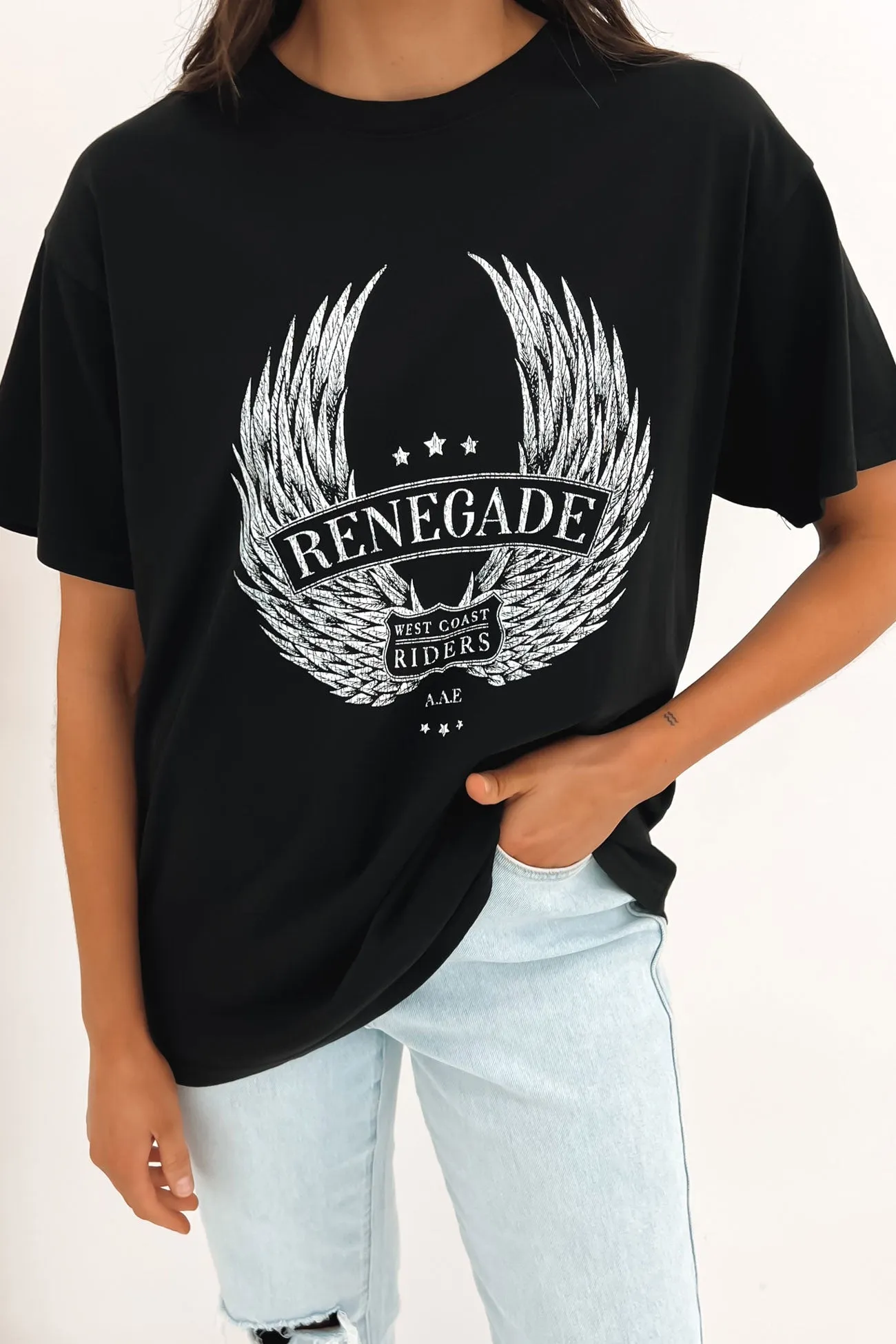 MultipurposeUse Renegade Rider Tee Washed Black