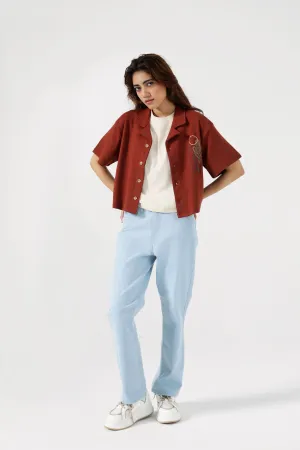 Versatile Comforted GRAPHIC KNITTED TOP