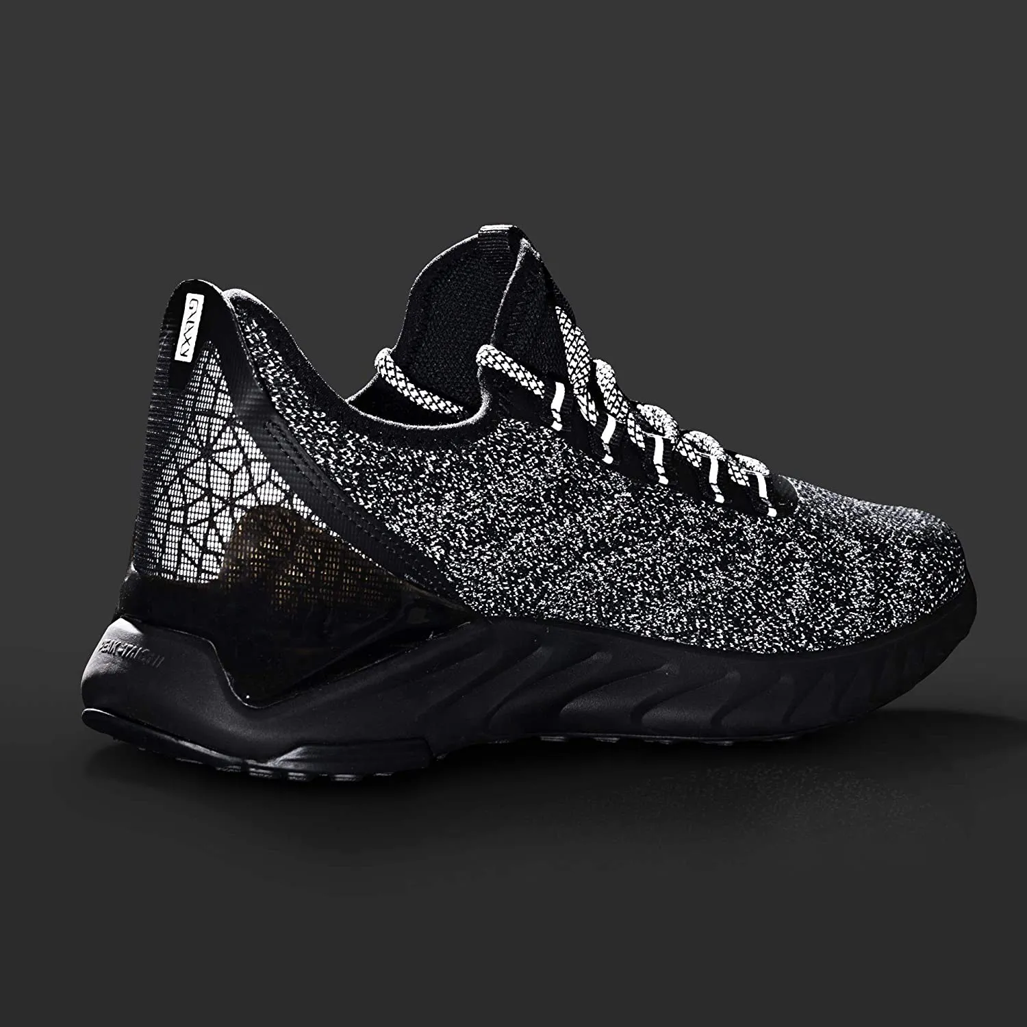 PEAK TAICHI Running Shoes Men Adaptive Smart Cushioning Trainers King Series Black Fashion Glow Sky Light