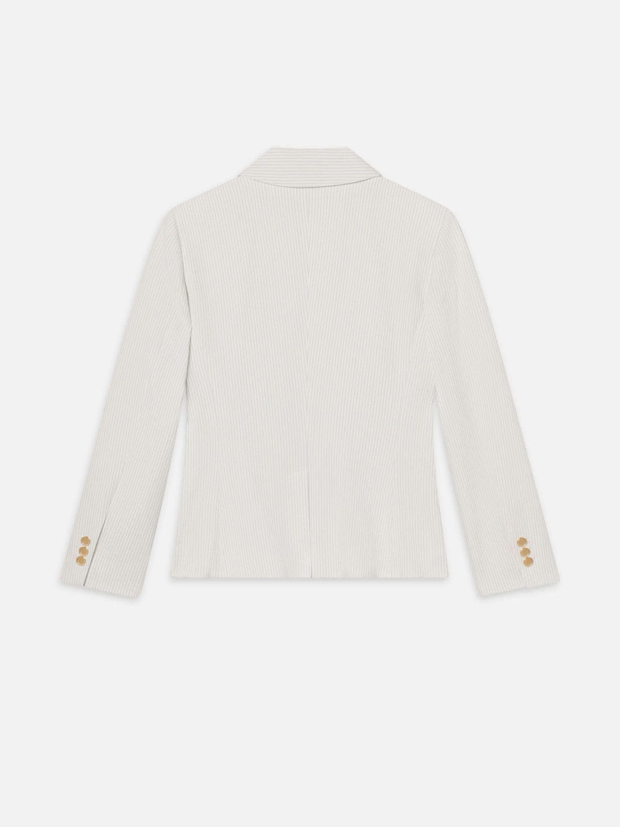 Heat Reflective Lining The Seersucker Smart Blazer -- Light Chambray Multi