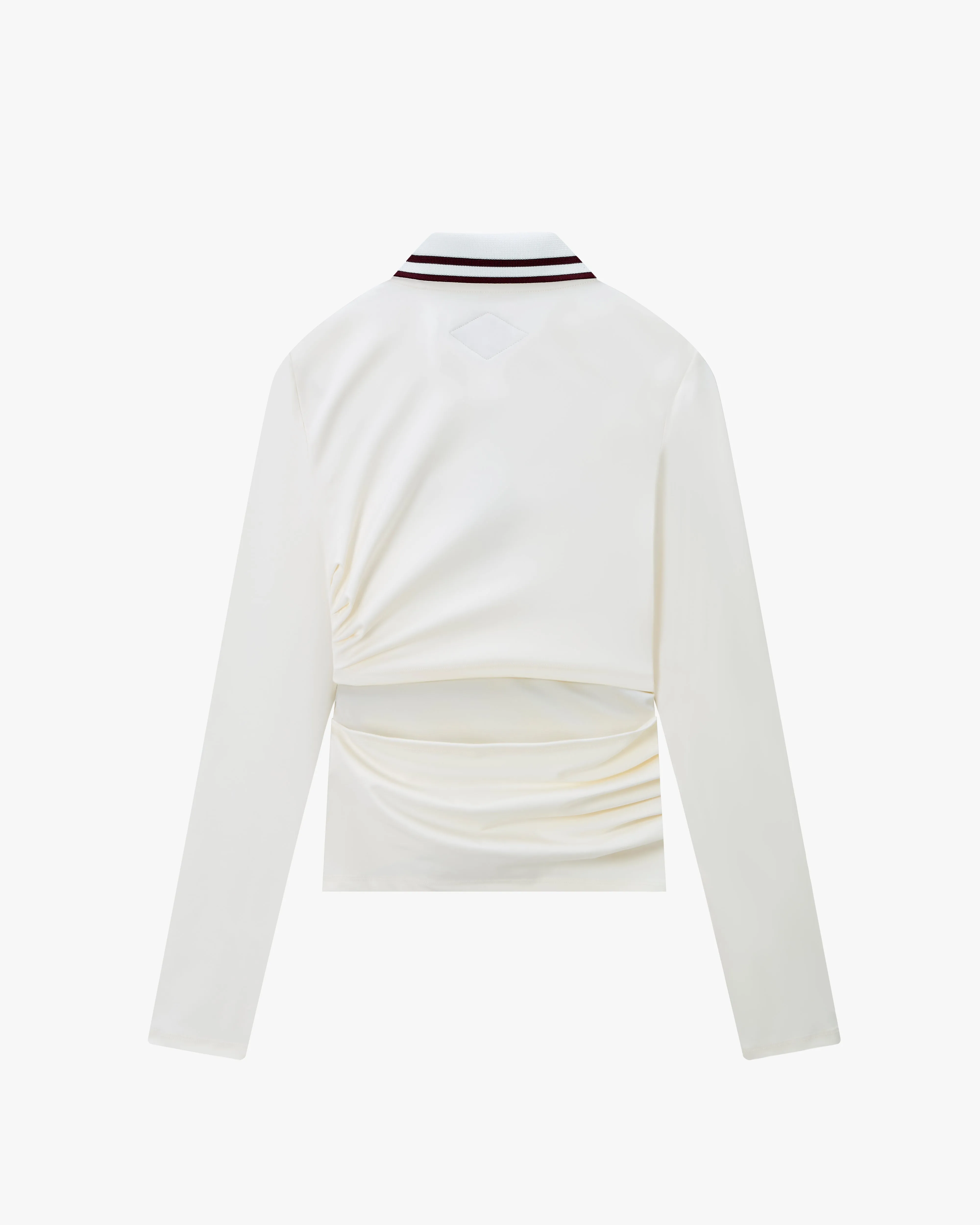 Grosella Top Off White Zero Waste Couple Look
