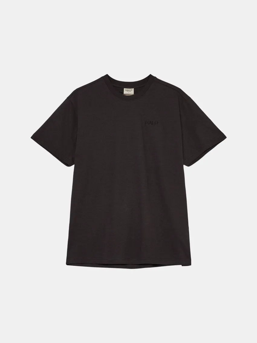 Sleek Performance Fit HALO Logo Tee Chocolate Torte