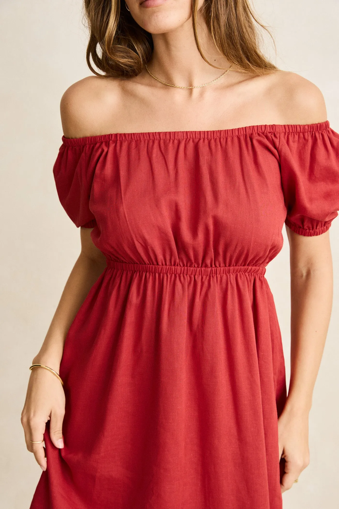 Quick Outfit Harlow Mini Dress Red