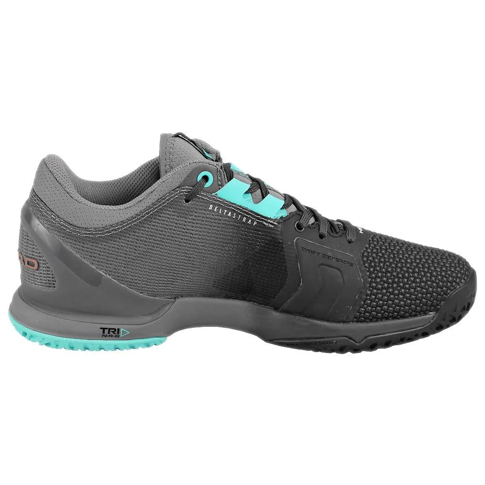 Cushioned Arch Support Anti Odor Treatment Head Women's Sprint Pro 3.0 SF - Black/Light Blue