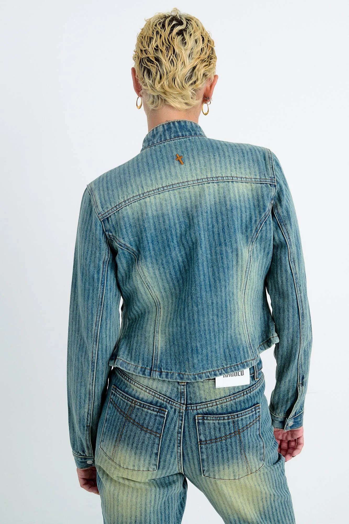 Ripley Denim Jacket Layer Essential Piece Non Bulky Profile