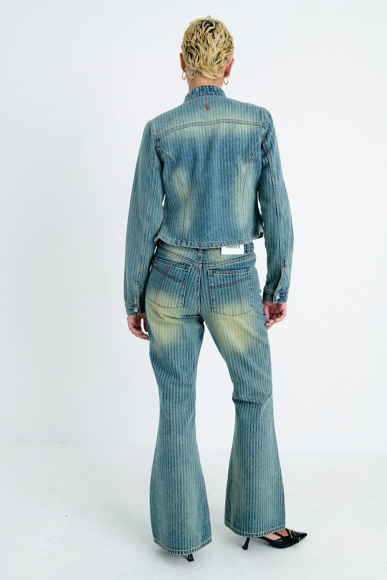 Gloss Free Texture Soft Layers Ripley Denim Jacket