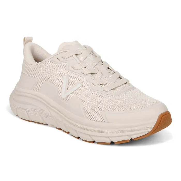 Womens Vionic Walk Max in Cream aerobic shoes