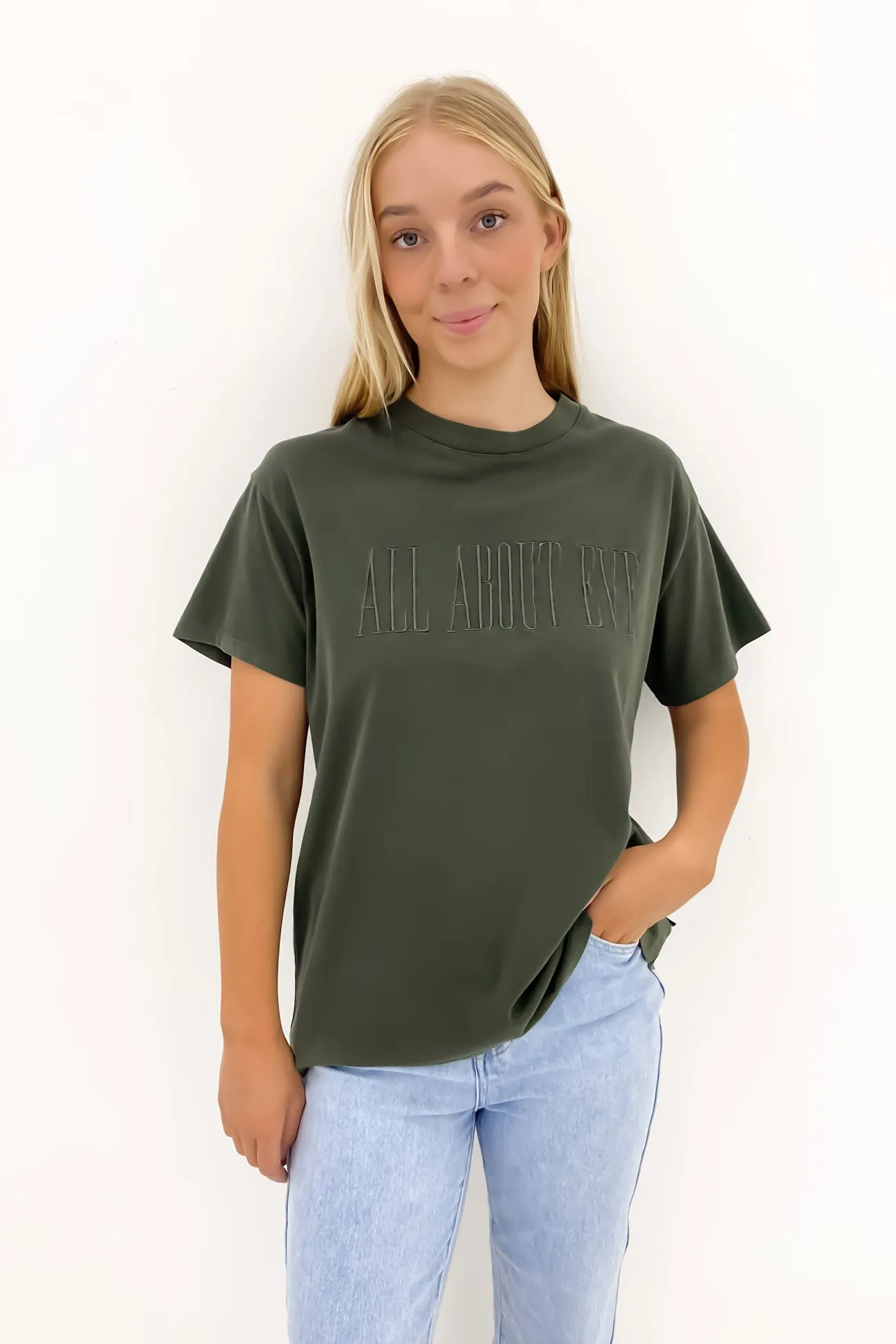 Layering Essential Heritage Tee 2 Forest Green