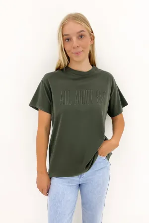 tall size Urban Smart Heritage Tee 2 Forest Green