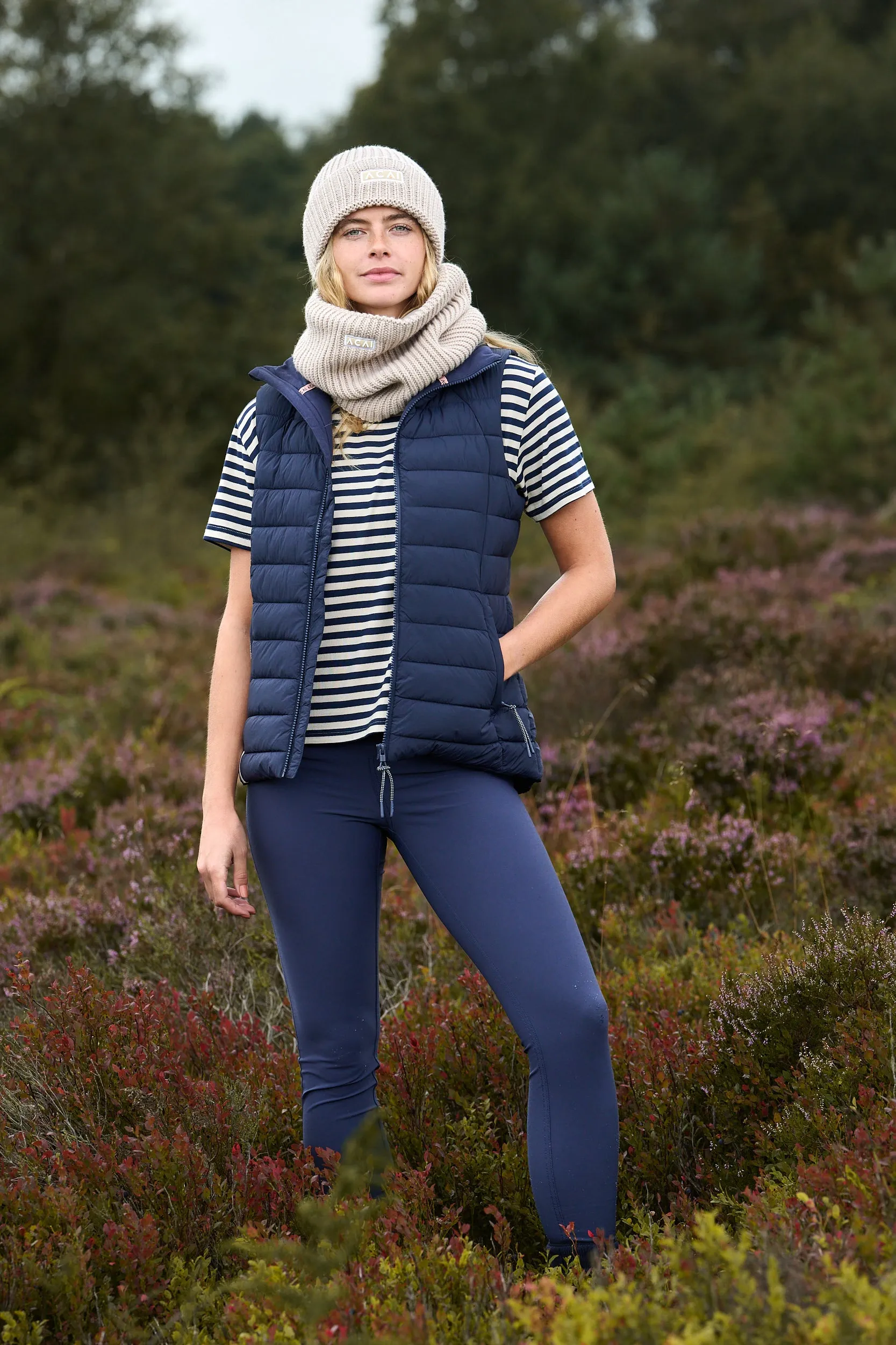 Lightweight Thermal Tech City Walking Style Cloudguard Gilet - Deep Navy