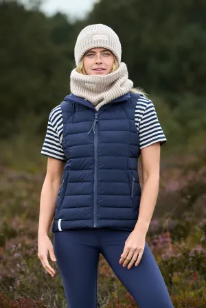Cloudguard Gilet - Deep Navy Glow In The Dark Trim color block