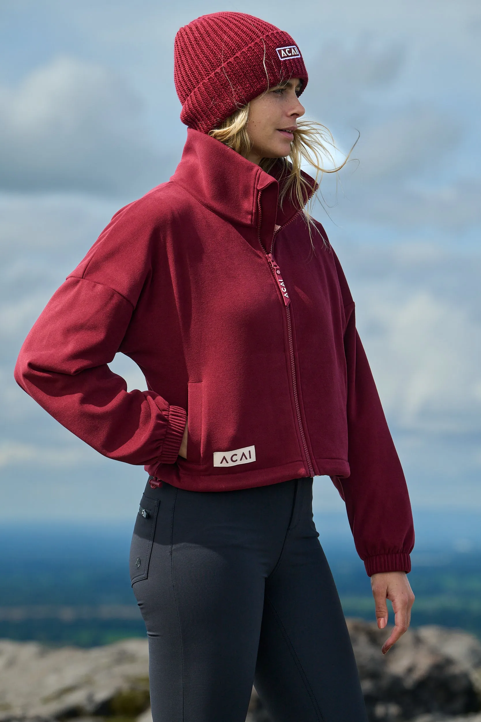 Endurasoft Bomber - Cabernet Odor Resistant Lining Thermal Lining Tech