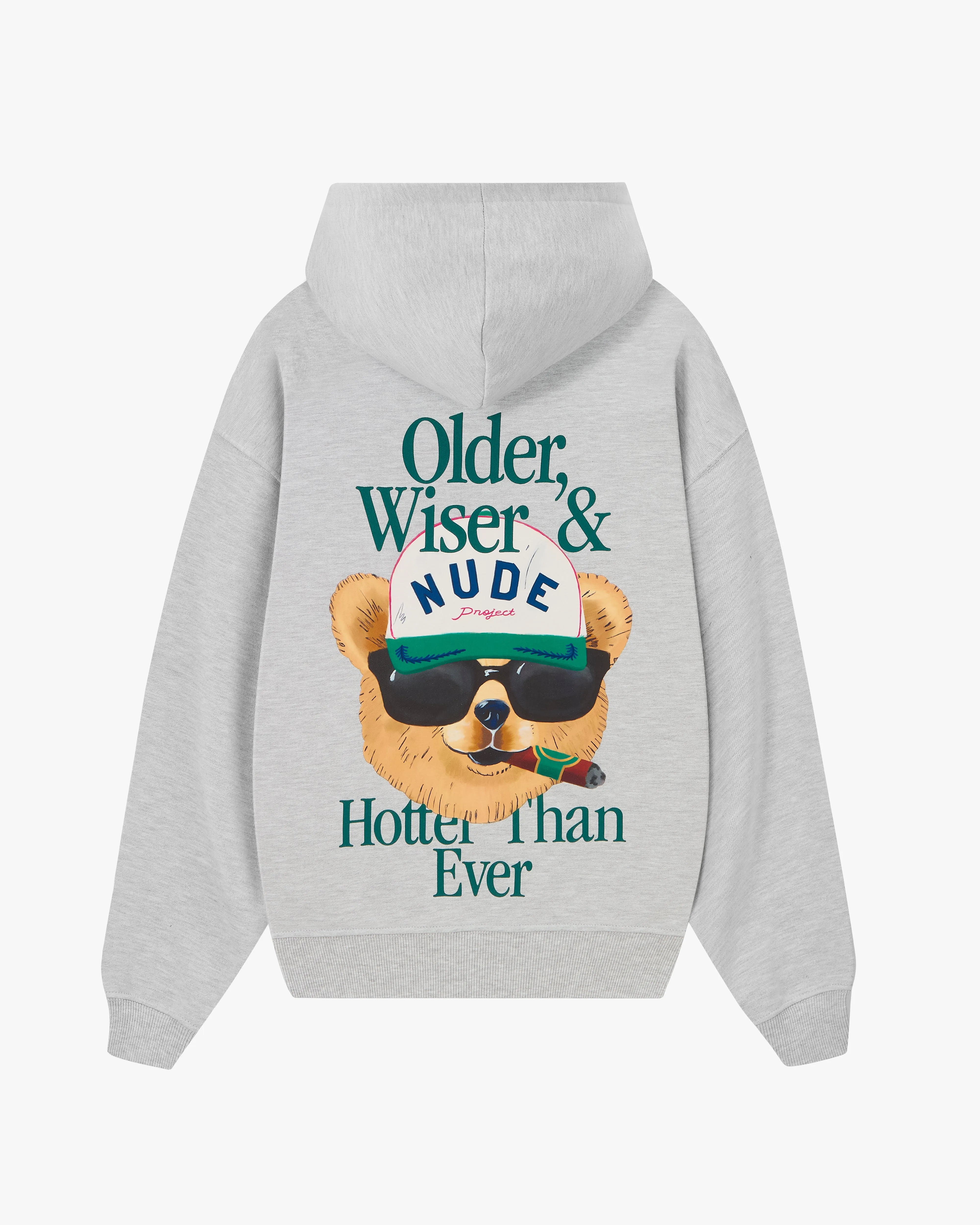 Hot Hoodie Grey Melange Functional Layer