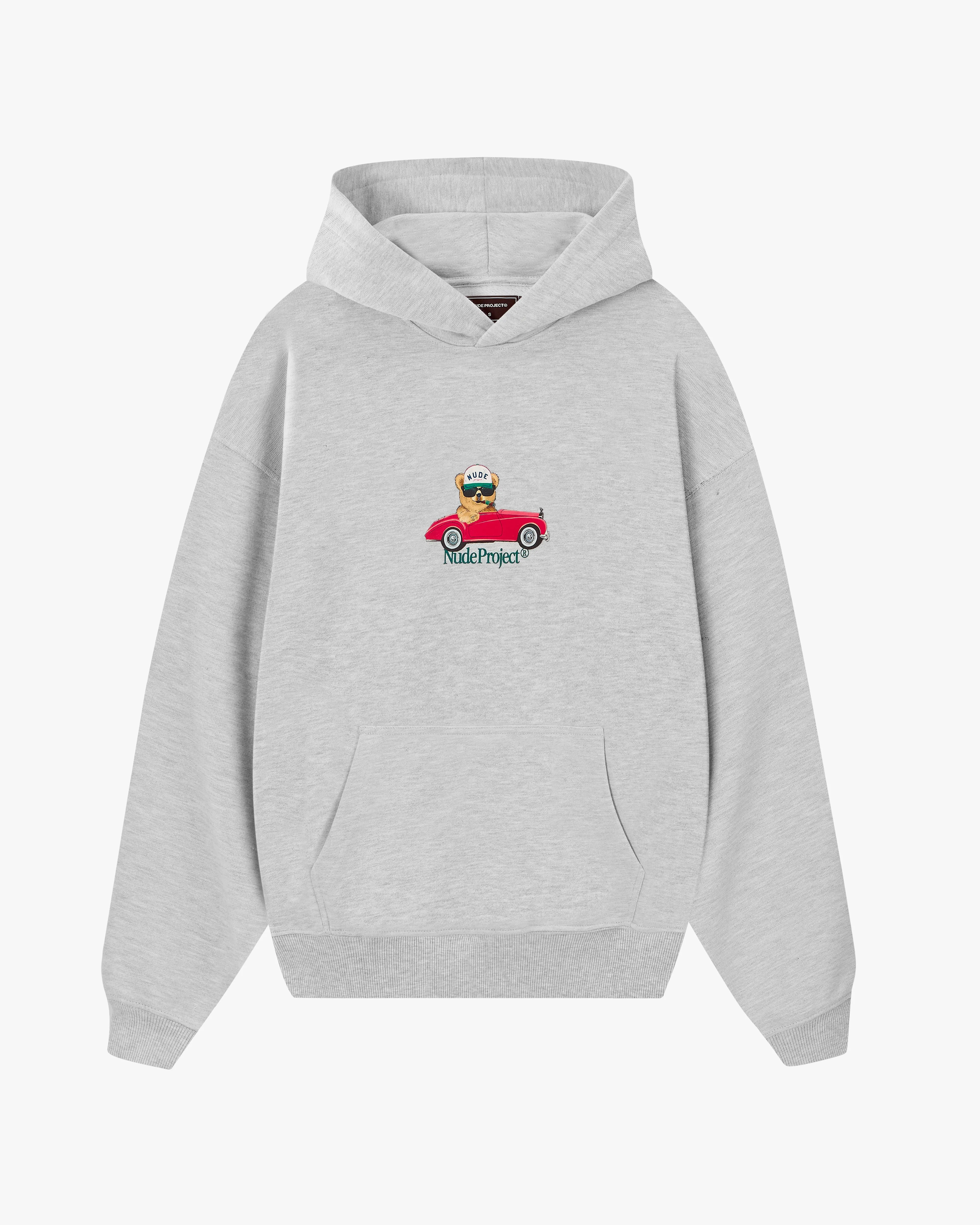 Street Relaxed product brand loyalty Hot Hoodie Grey Melange