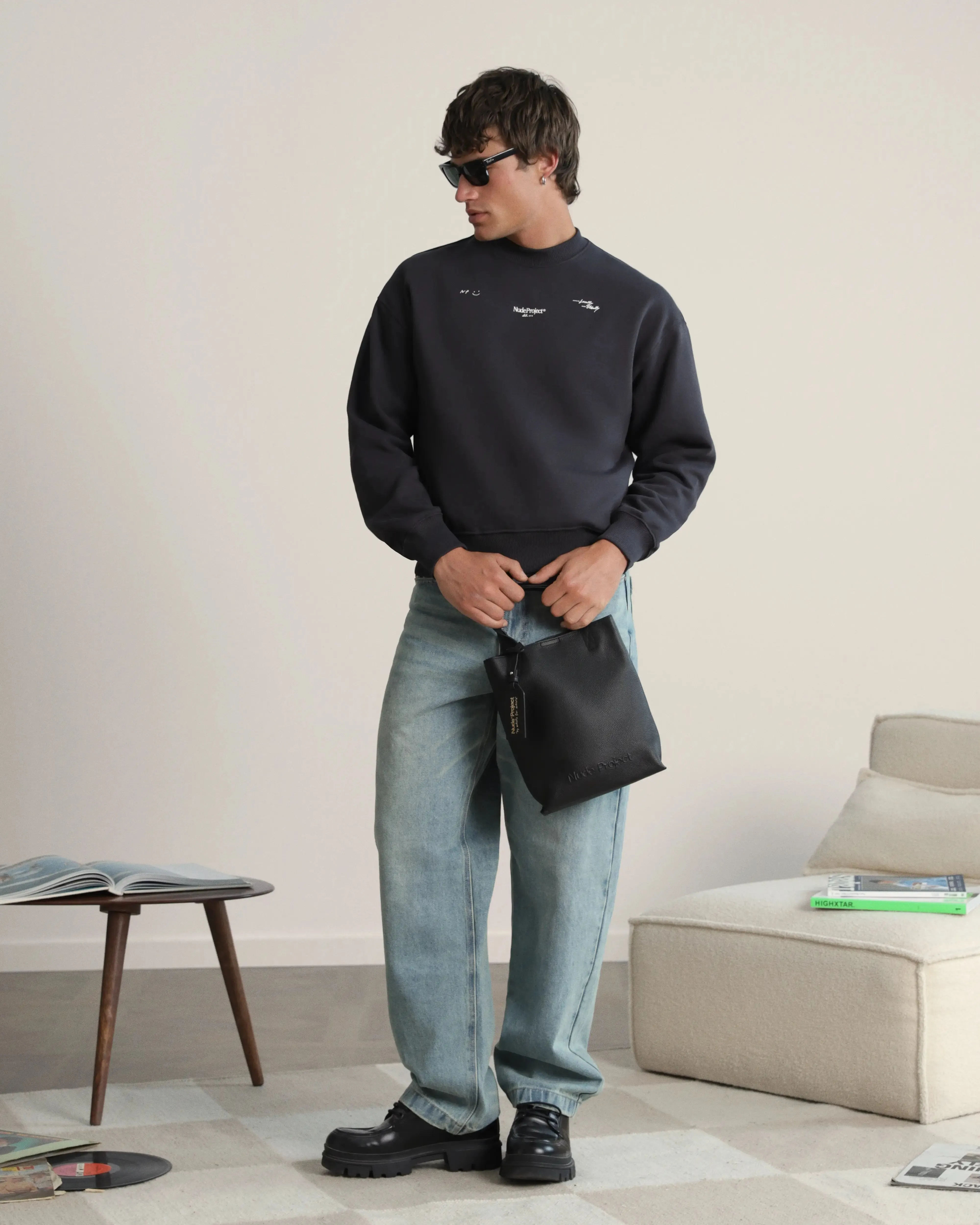 product photography product weekday wear practicality Global Soon Sweatshirt Ash