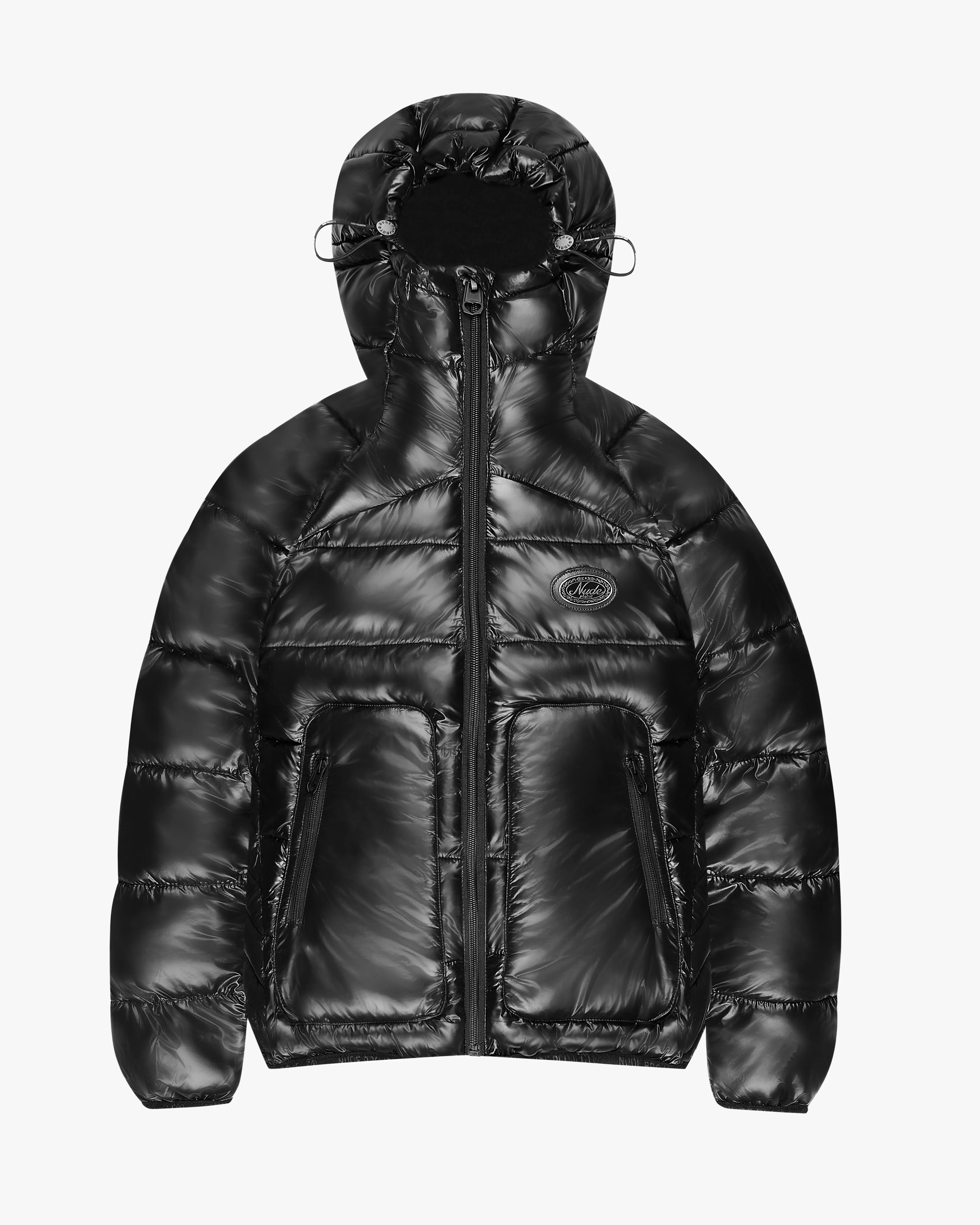 Iconic Puffer Jacket Black BreathableLining Reversible Style