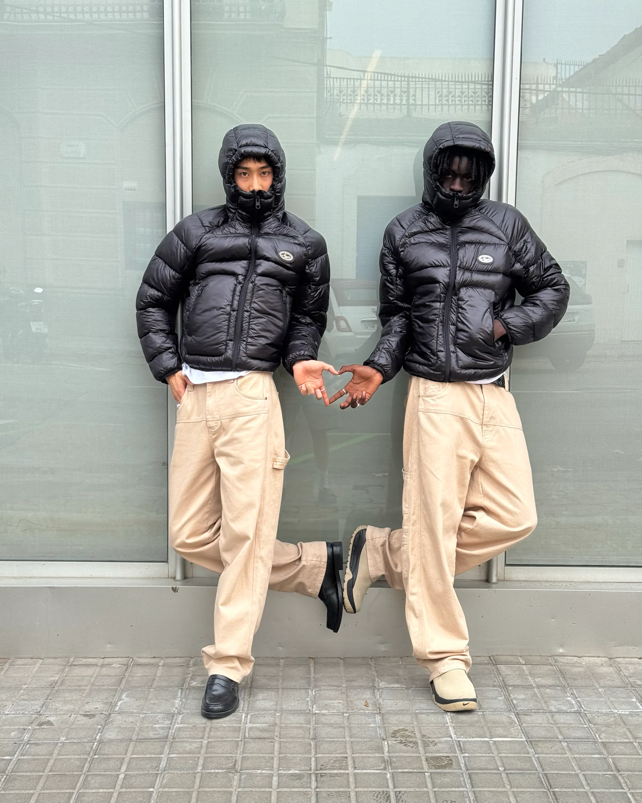 Everyday apparel Iconic Puffer Jacket Black