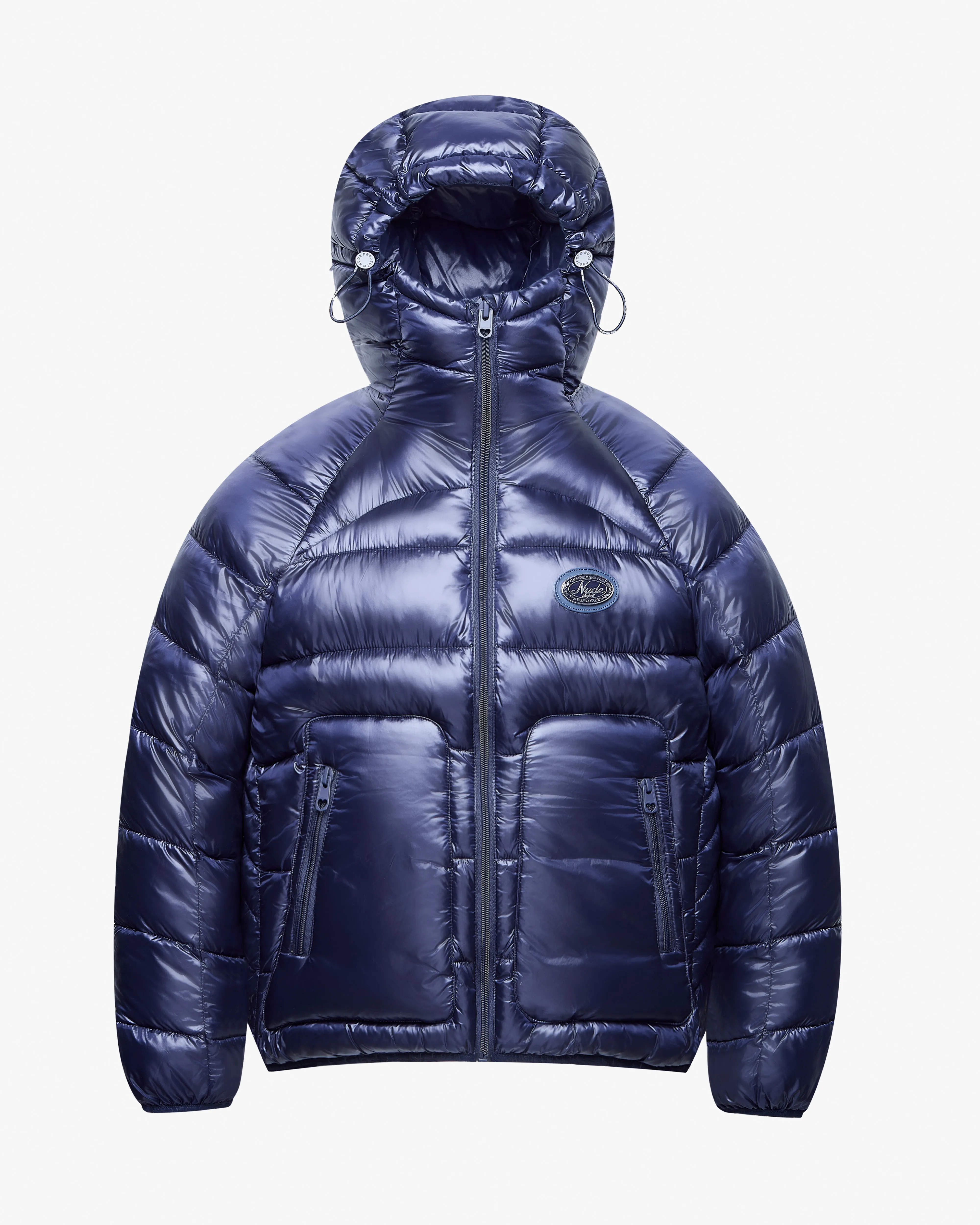 Temperature Regulating Airtight Seam Sealing Iconic Puffer Jacket Navy