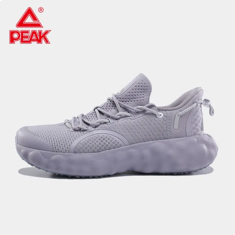 Breathable Lining PEAK TAICHI CLOUD R1 Men Sneakers NICK YOUNG Cushioning Lightweight Mesh Breathable Basketball Shoes Sport Running Shoes for Men E13917H