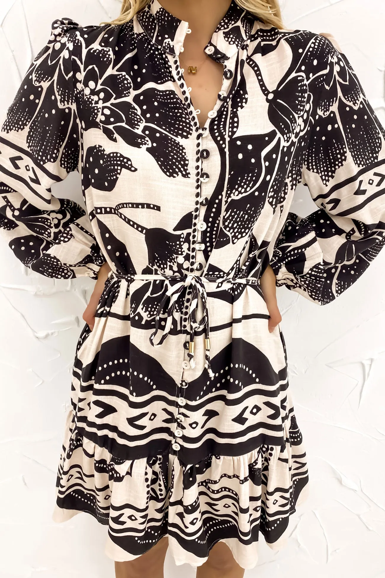 Ida Mini Dress Cyra Minimal Tone