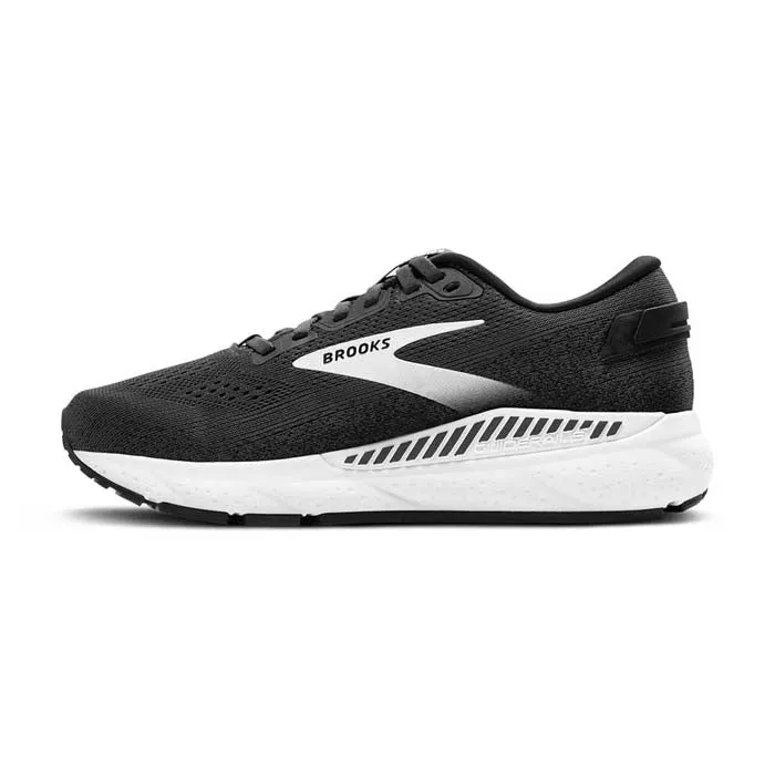 Womens Brooks Running Ariel GTS 24 in Ebony/Black/White Hiking Solo