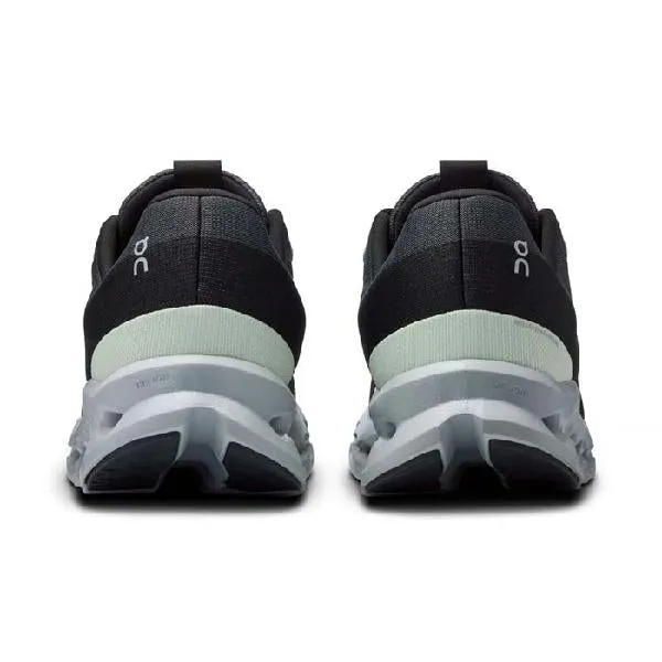 soft - sole - feature shoes Durable Rubber Outsole Womens On Running Cloudsurfer in Iron/Glacier