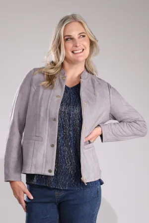 Jacket | SILVER | 4065B1 Water Resistant Shell