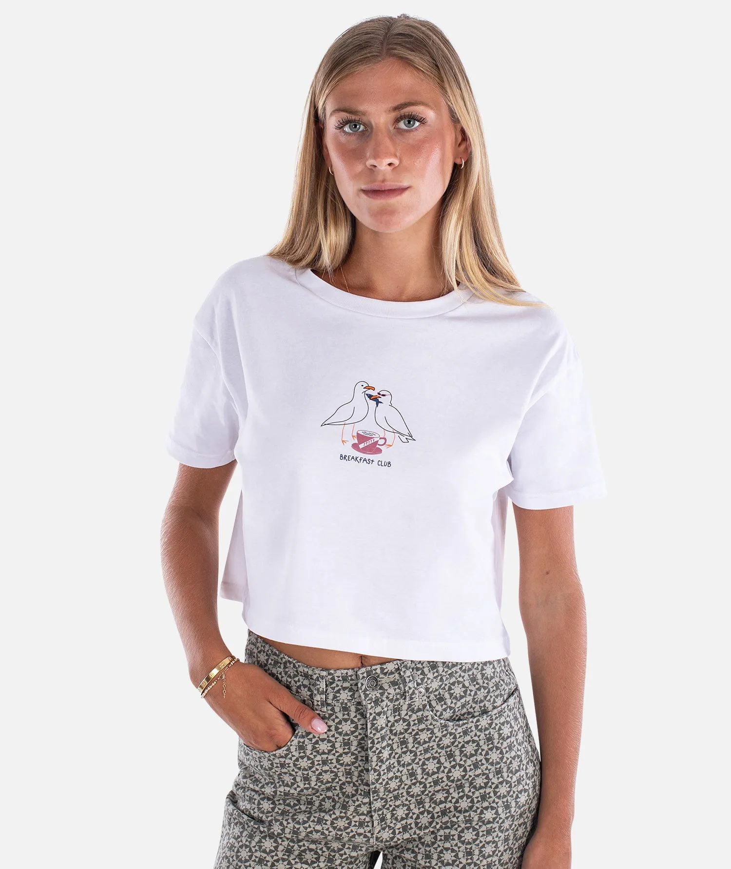 Breathable Look Breakfast Club Tee - White