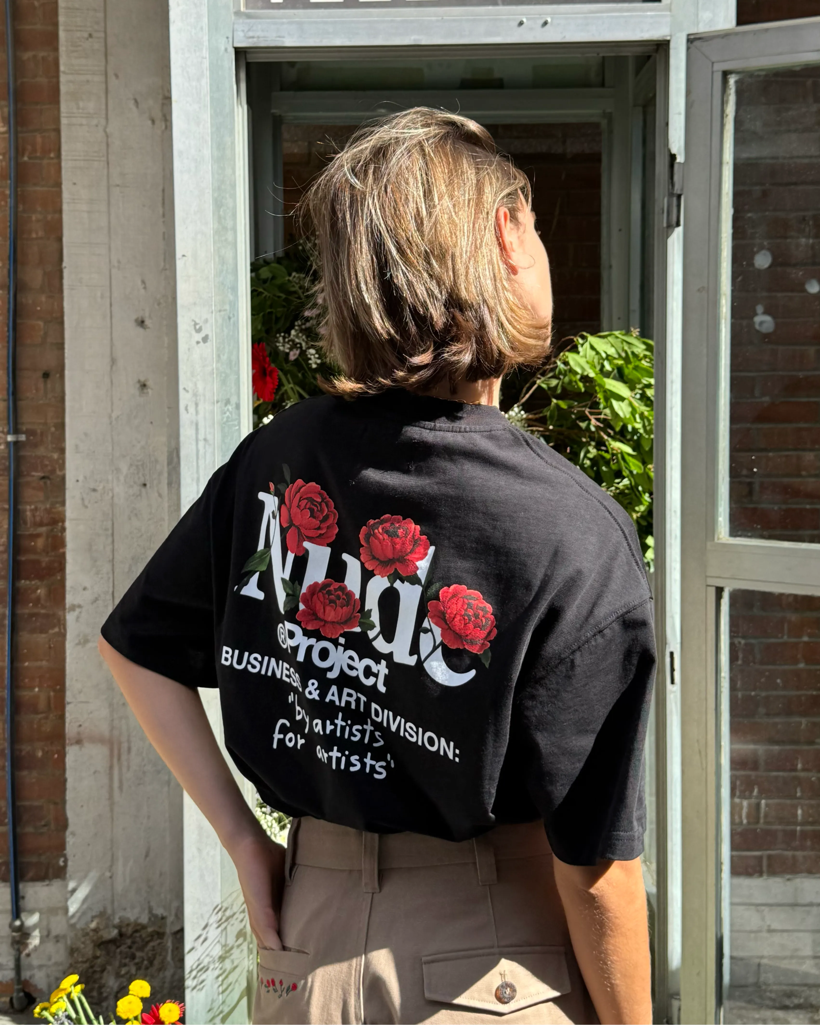 Play With Logo Tee Black AntiPilling