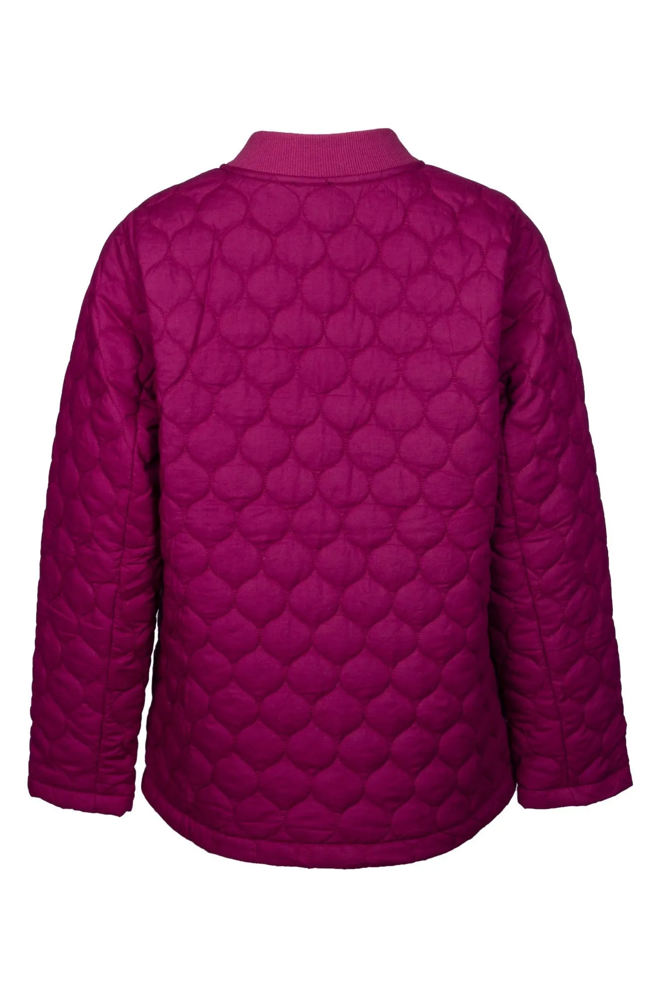 Water Repellent Fabric Jacket | Berry | 6441B1