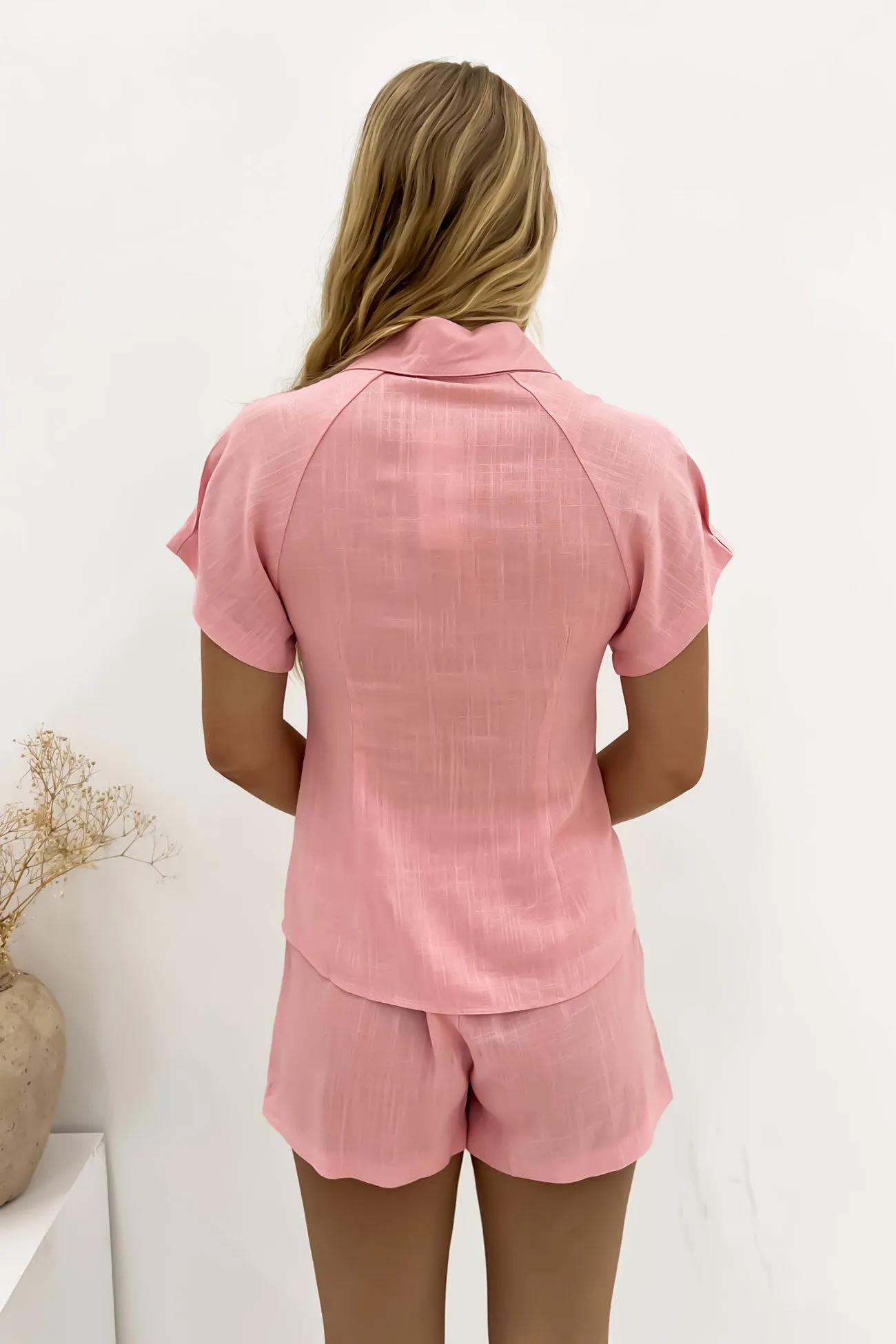 Casual Fit Jayde Shirt Pink