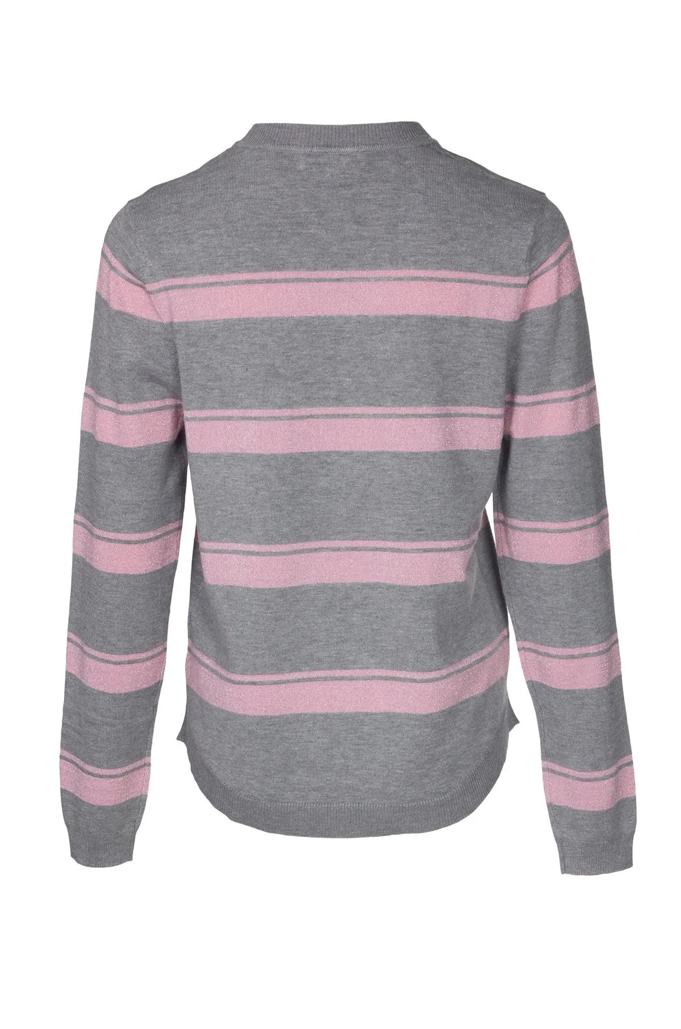 Jersey- Knitwear | Silver Marle/Petal Pink | 0013B1 Everyday Use