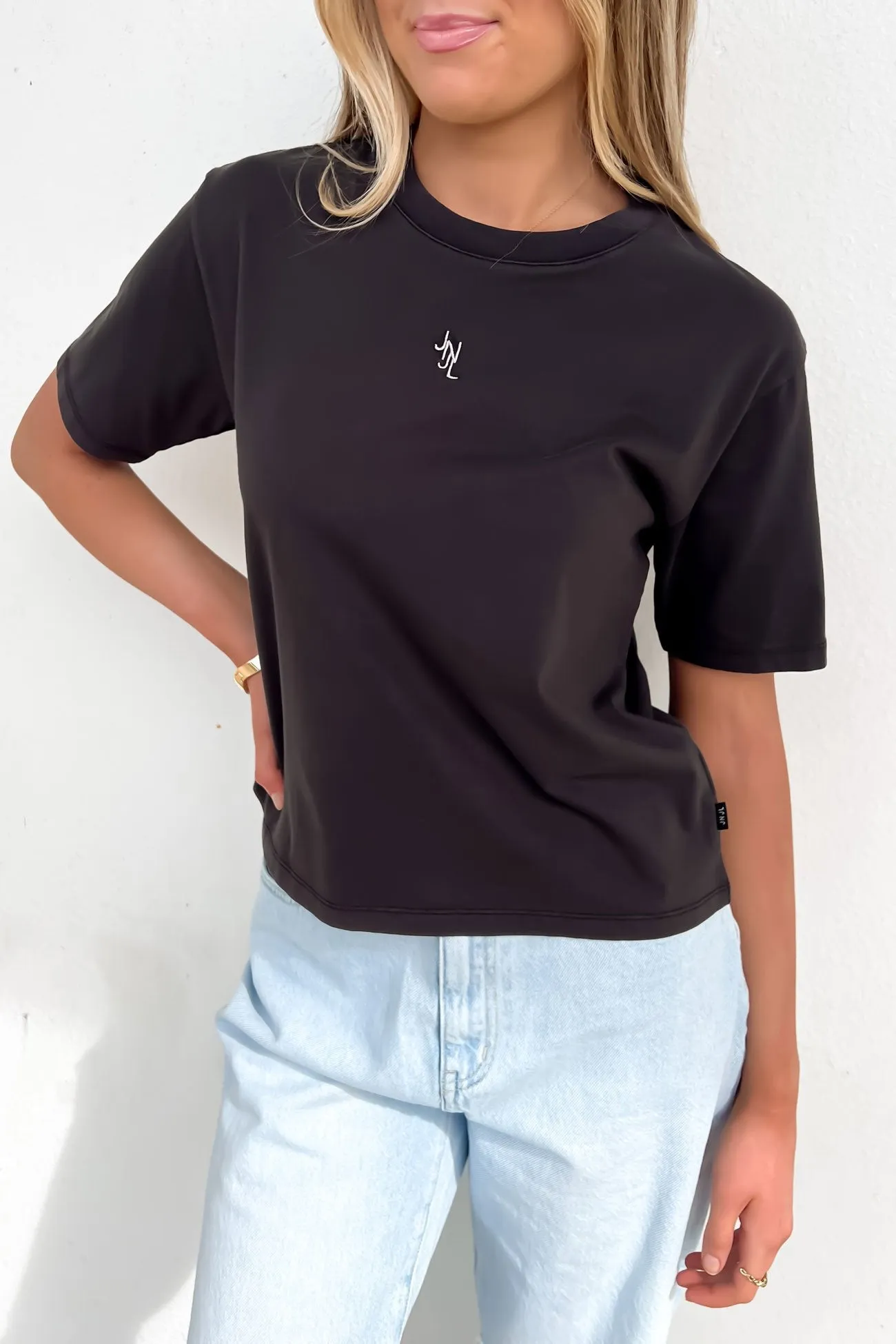 NonIrritatingTags JNJL Core Tee Washed Black
