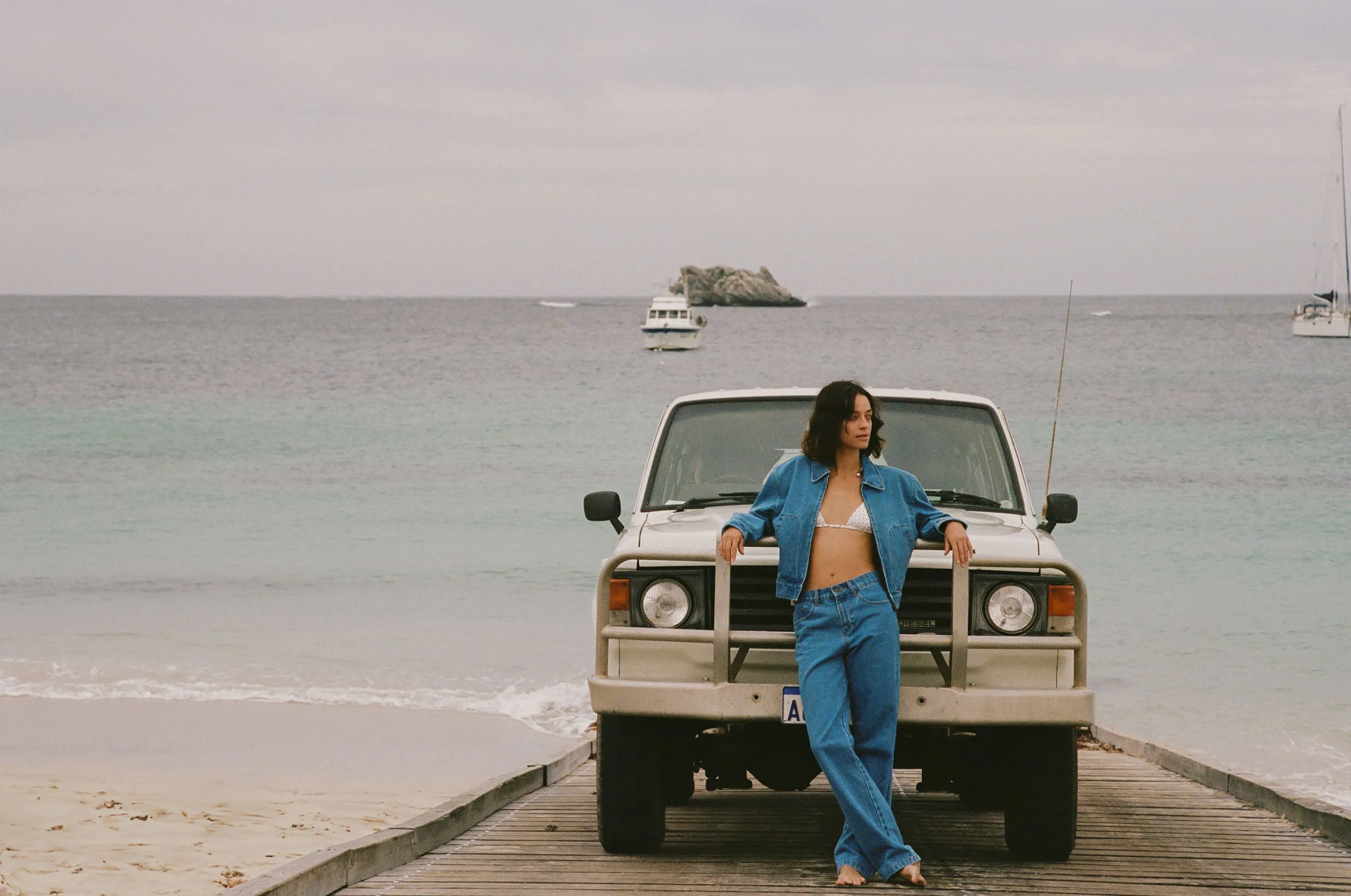 Juliet Denim Jacket Washed Blue Lightweight Packability