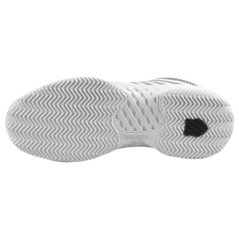 K-Swiss Women's Hypercourt Express 2 - Clay - White/Black Grippy Tread College students